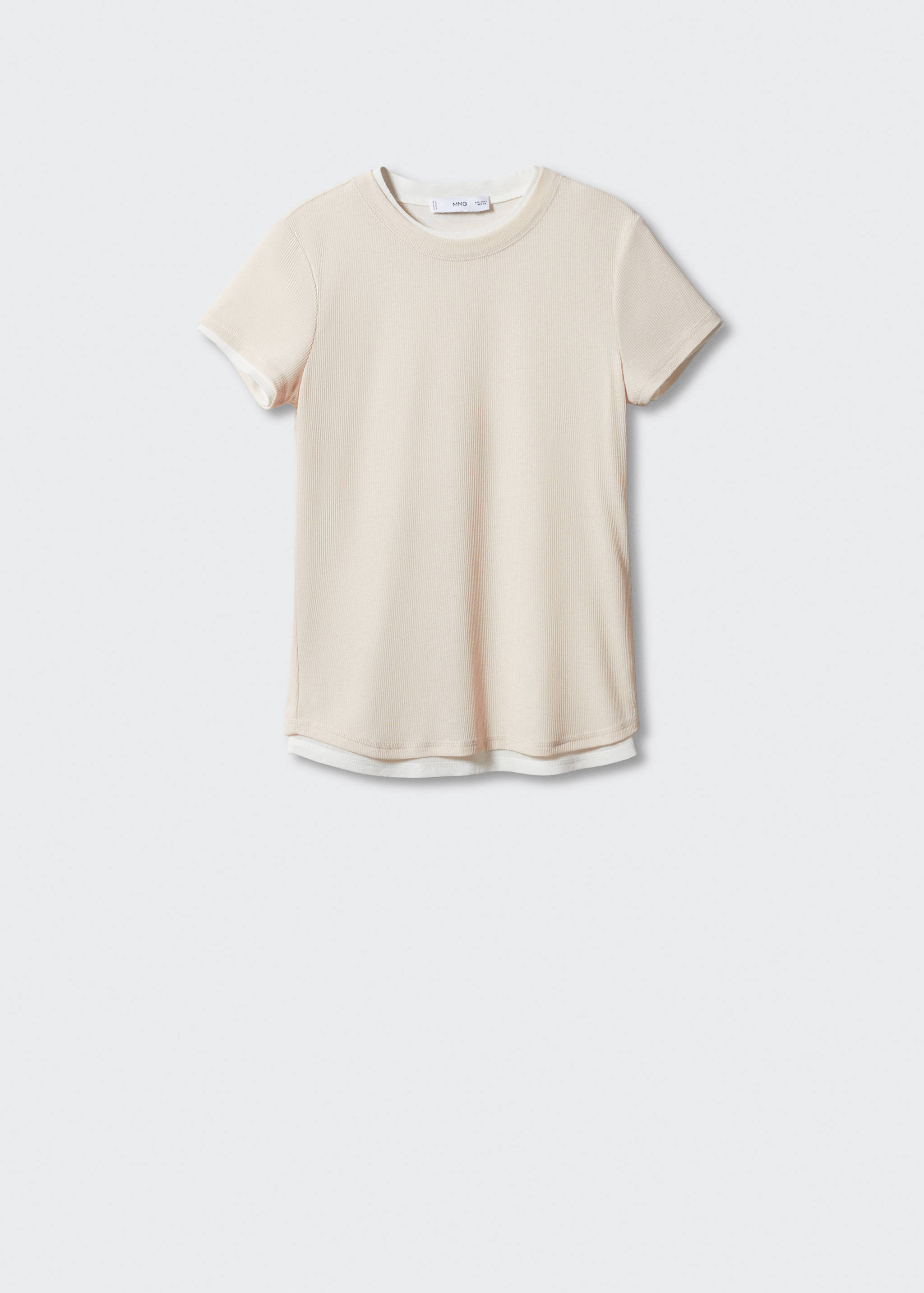 Double-layered T-shirt - Article without model