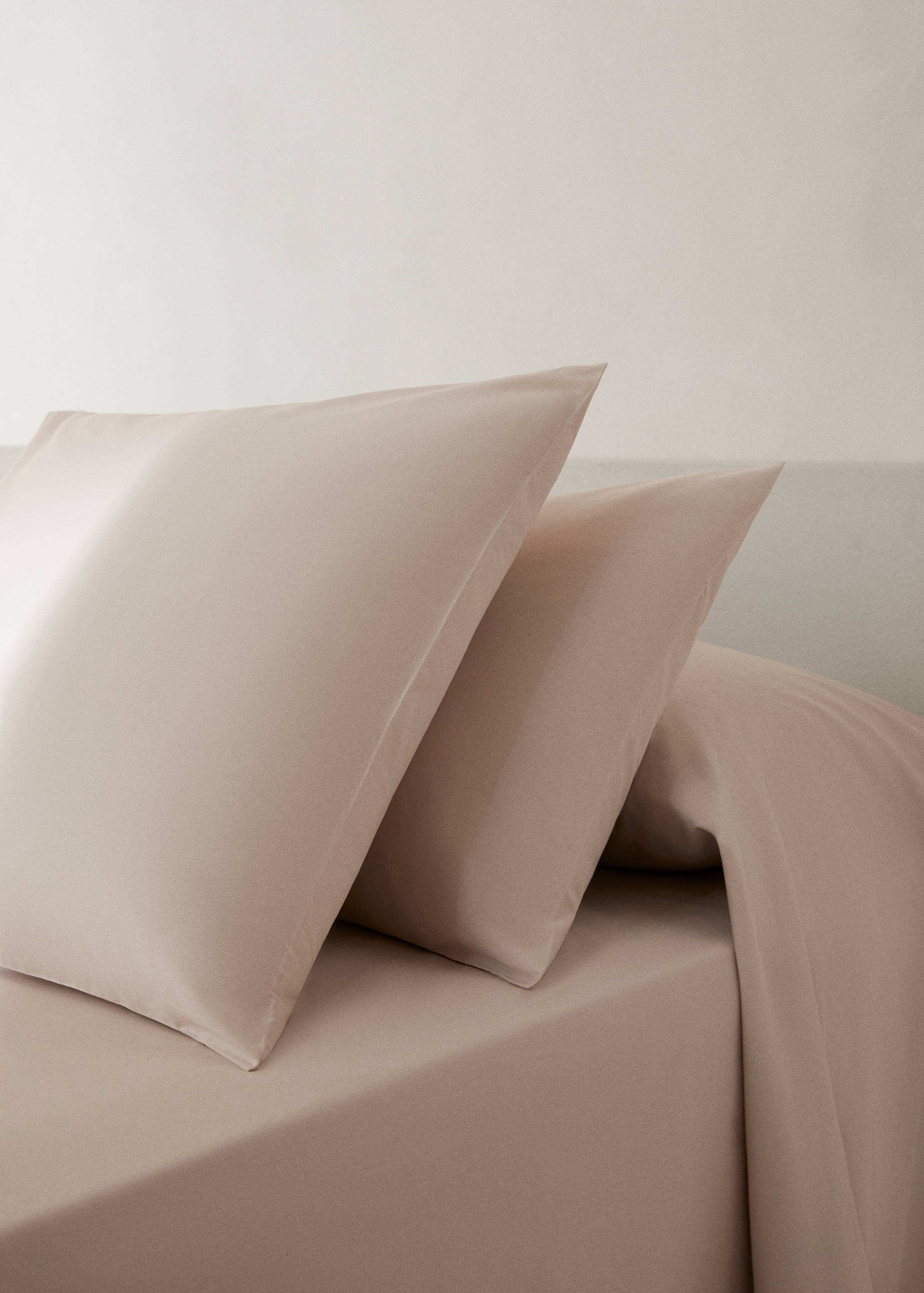 Cotton cushion cover (180 threads) 60x60cm (Pack of 2) - General plane