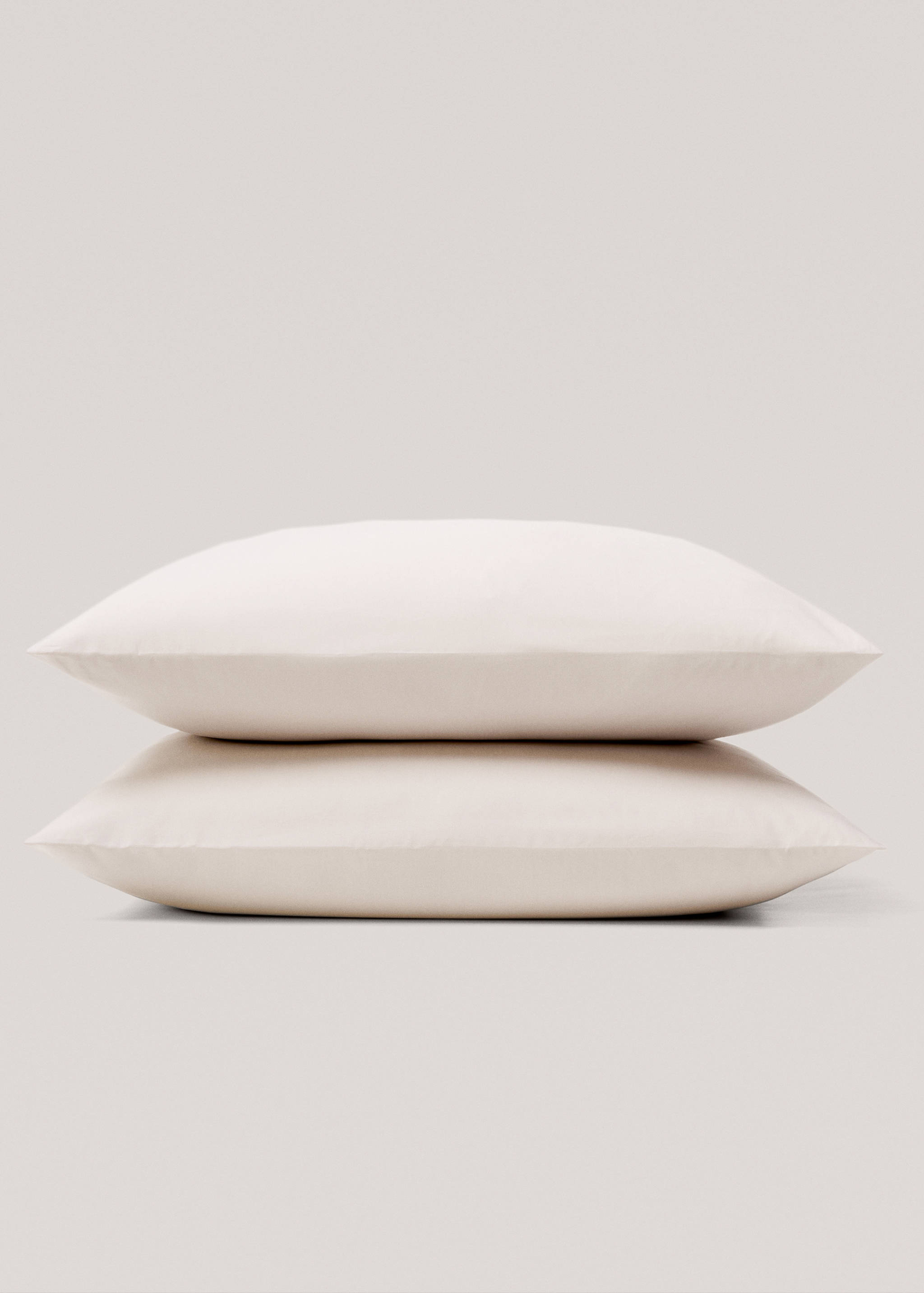Cotton cushion cover (180 threads) 60x60cm (Pack of 2) - Details of the article 1
