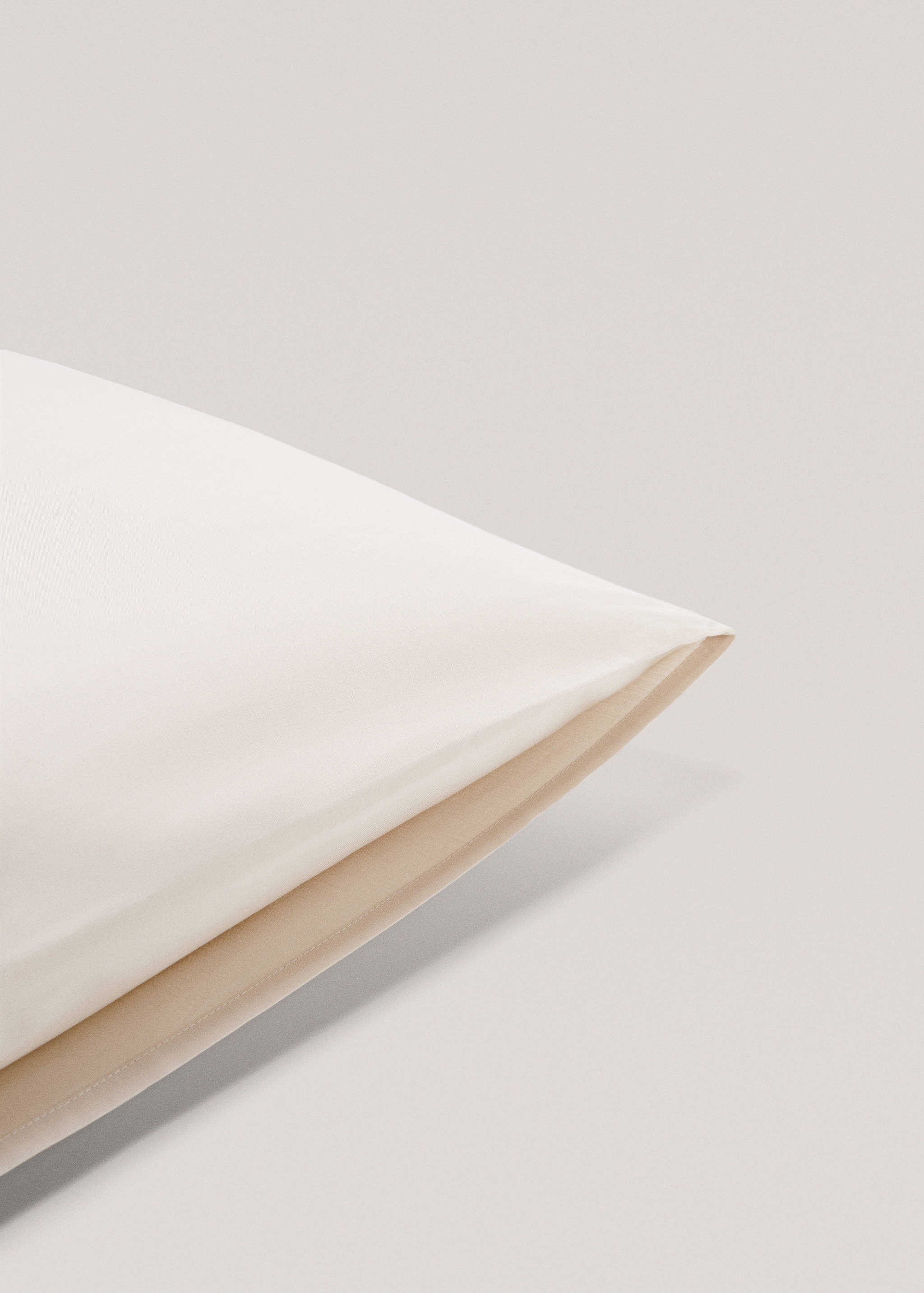 Cotton cushion cover (180 threads) 60x60cm (Pack of 2) - Details of the article 2