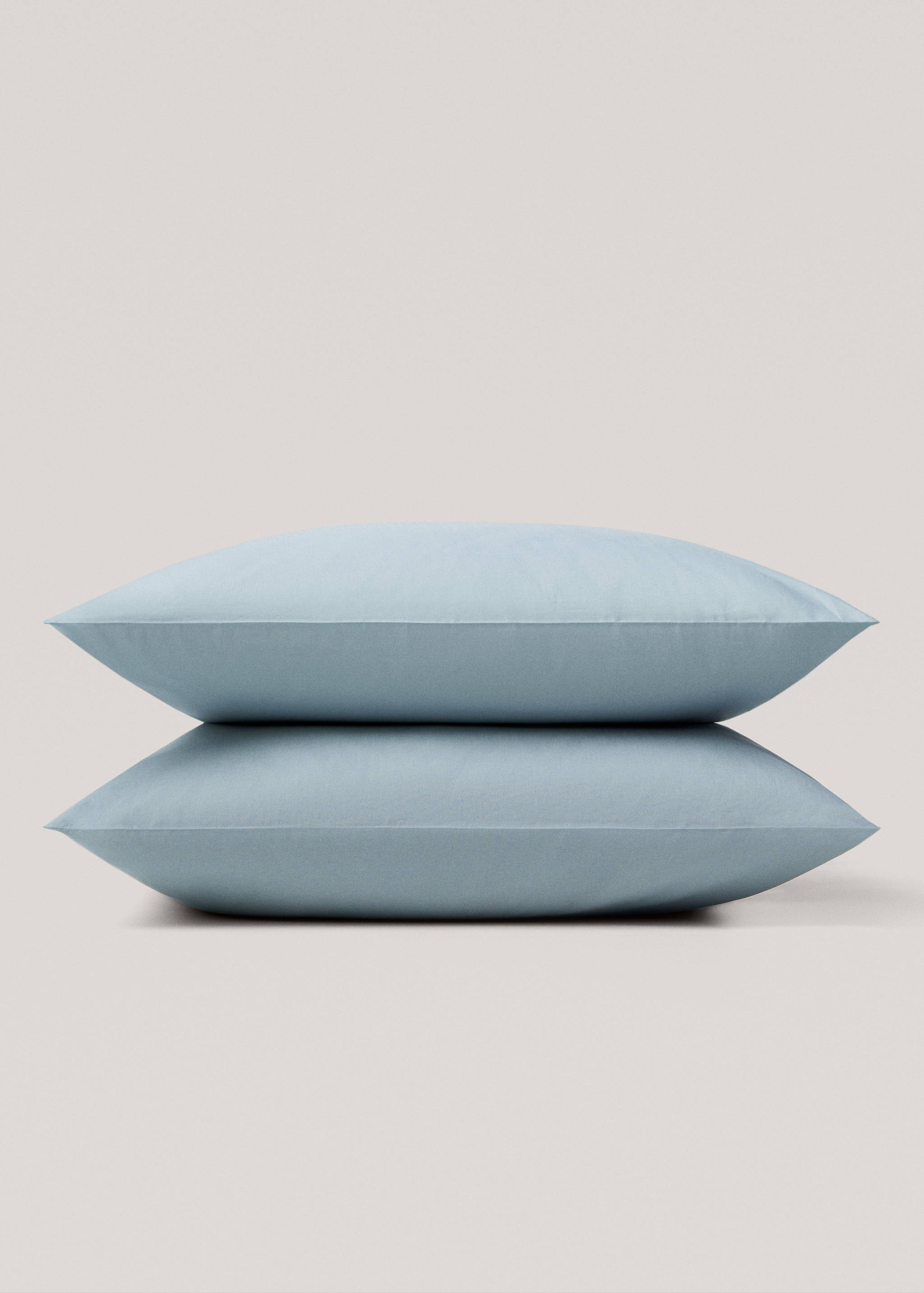 Cotton cushion cover (180 threads) 60x60cm (Pack of 2) - Details of the article 1