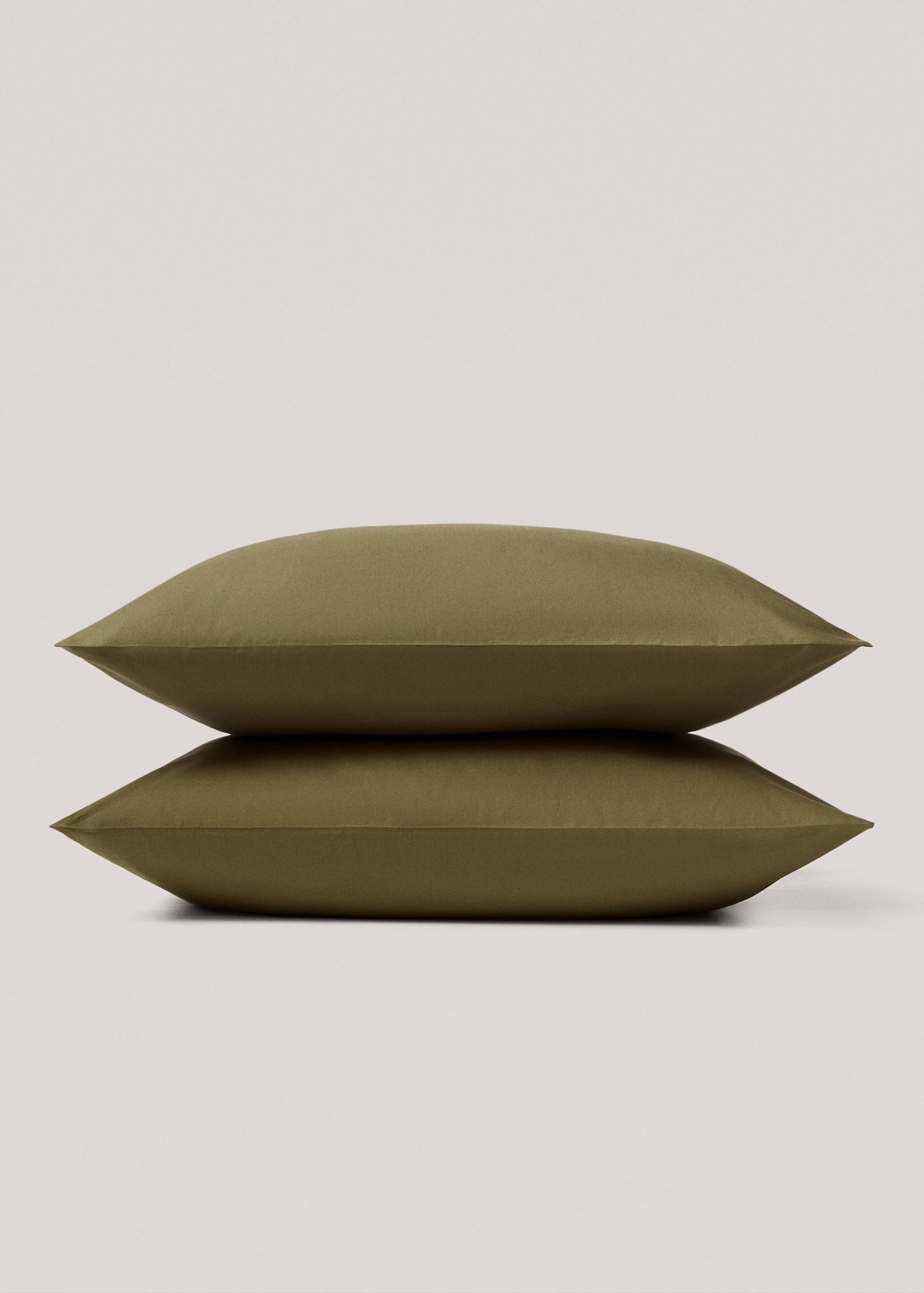Cotton cushion cover (180 threads) 60x60cm (Pack of 2) - Details of the article 1