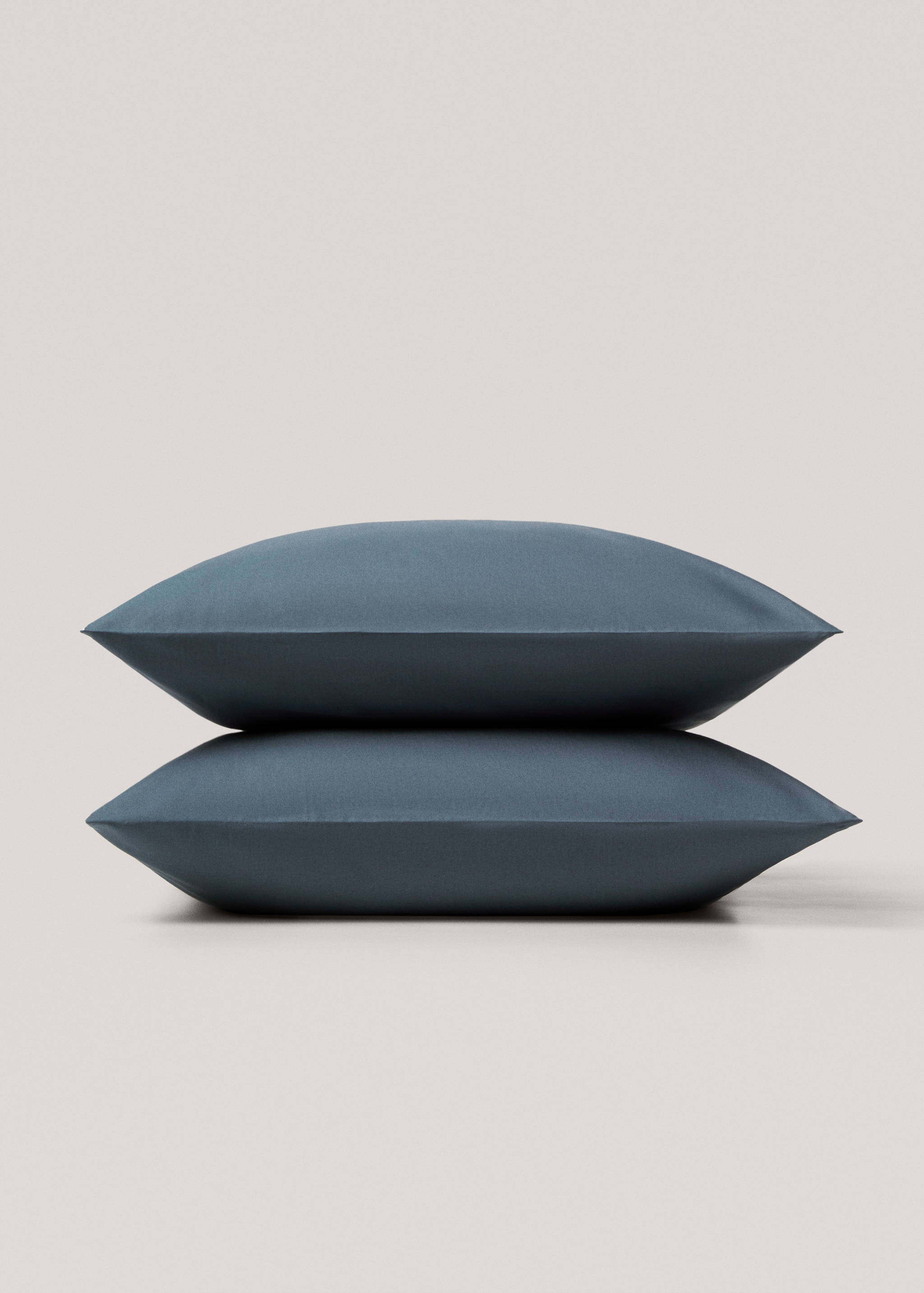 Cotton cushion cover (180 threads) 60x60cm (Pack of 2) - Details of the article 1
