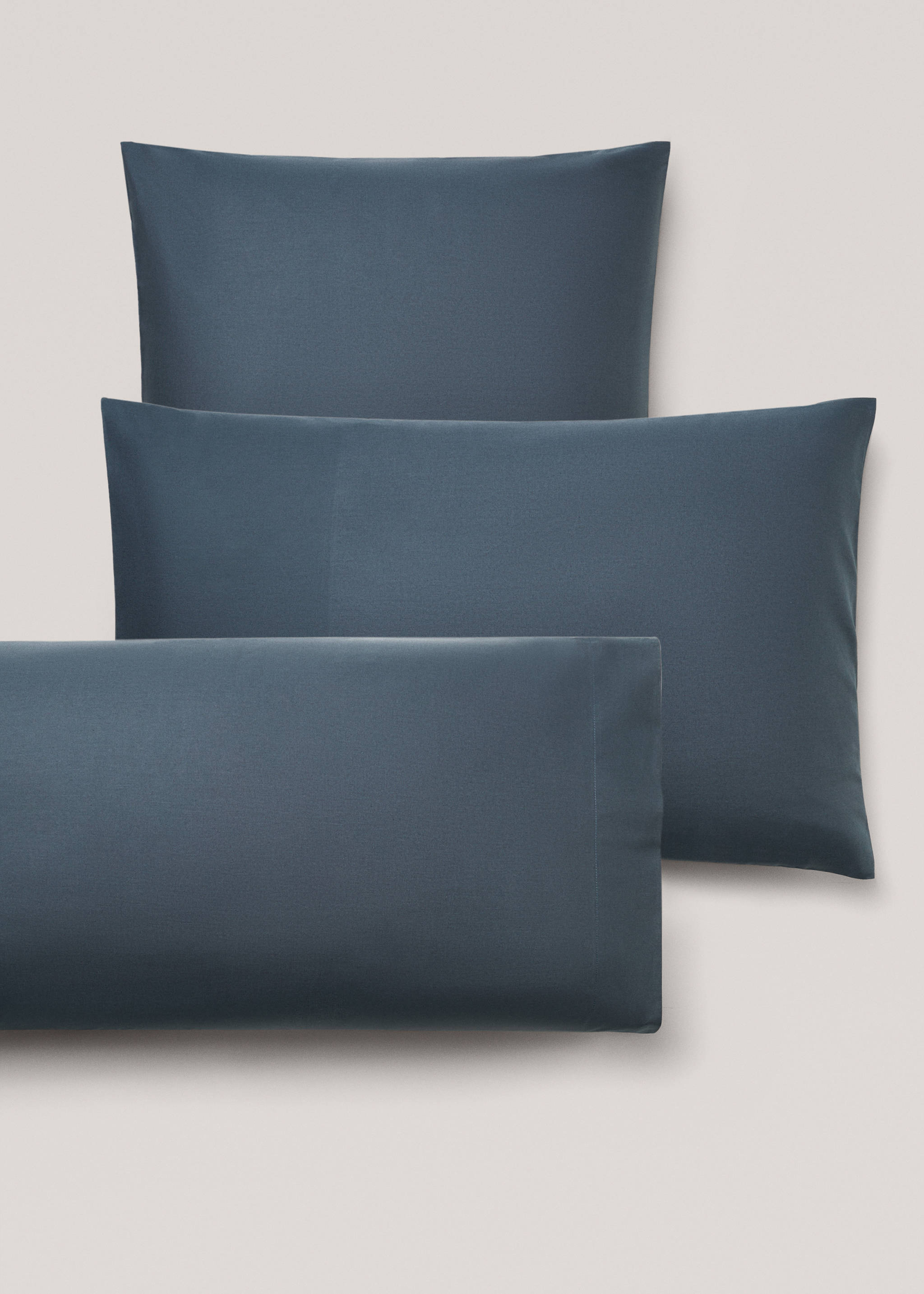 Cotton cushion cover (180 threads) 60x60cm (Pack of 2) - Details of the article 4