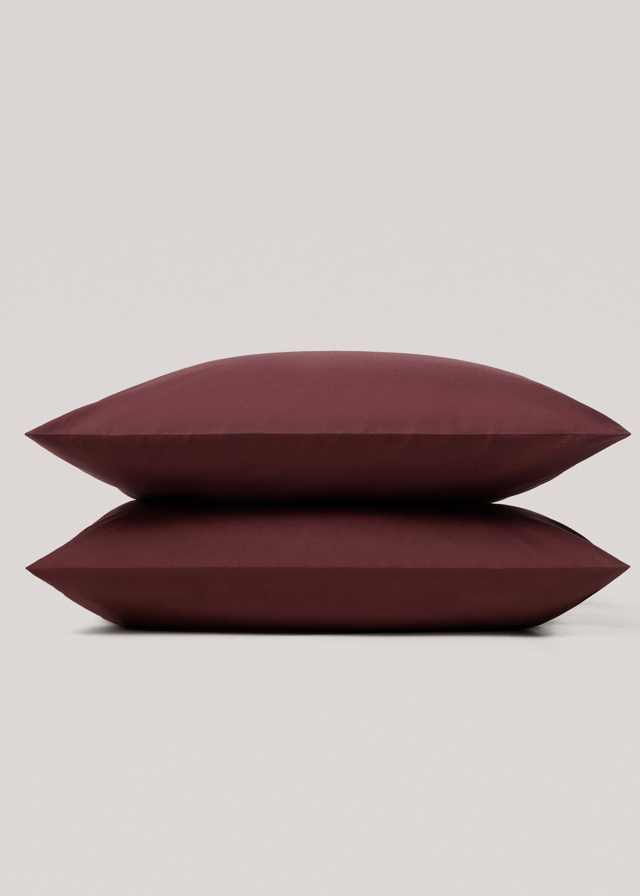 Cotton cushion cover (180 threads) 60x60cm (Pack of 2) - Details of the article 1