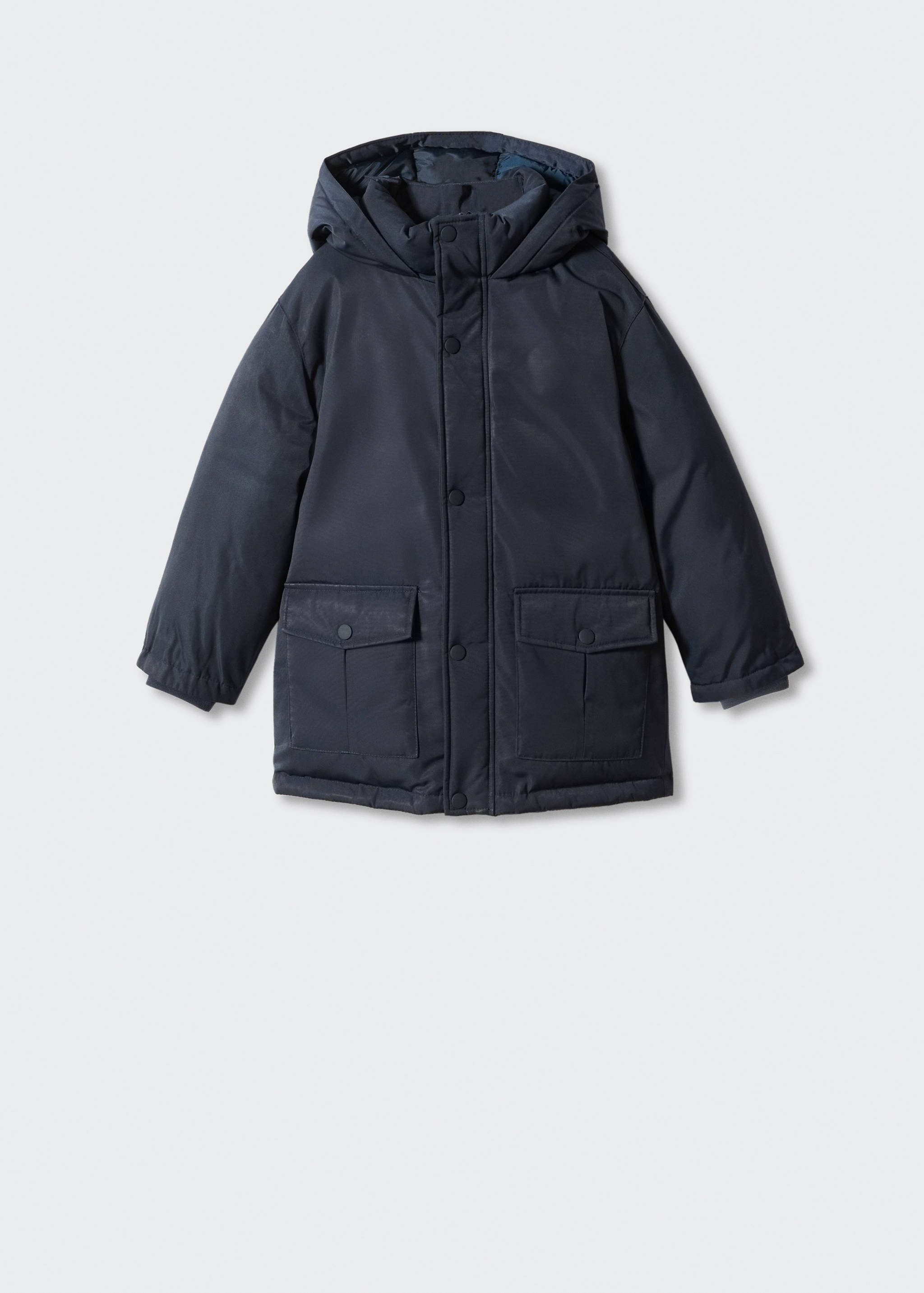 Hood puffer coat - Article without model