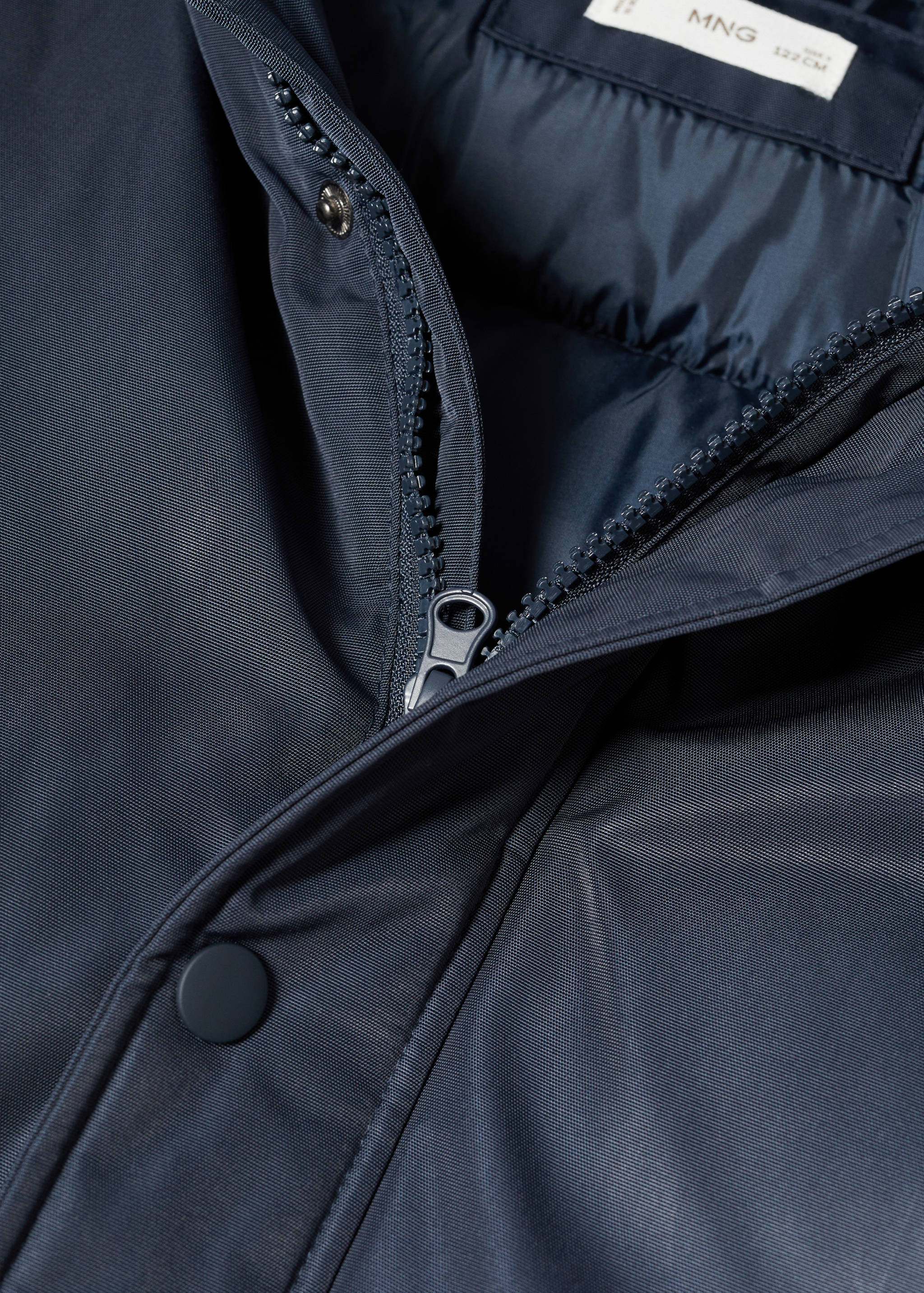 Hood puffer coat - Details of the article 8