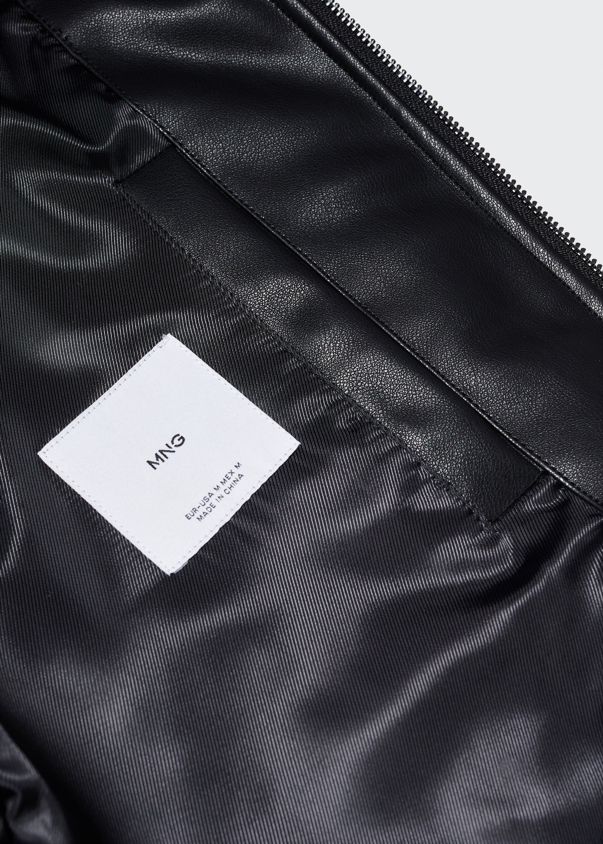 Caçadora bomber efecte pell - Detall de l'article 8