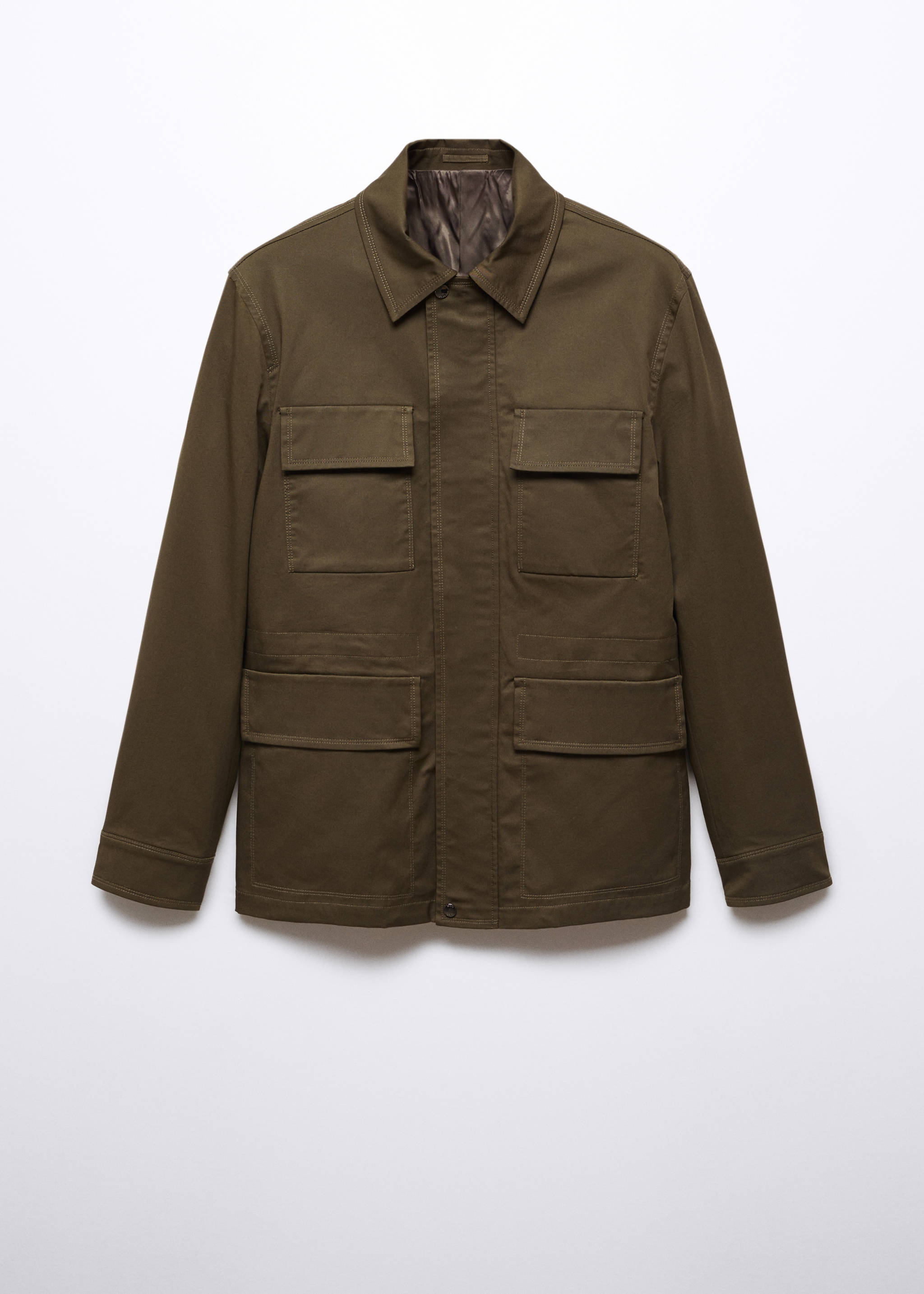 Baumwolljacke mit Tasche - Artikel ohne Model