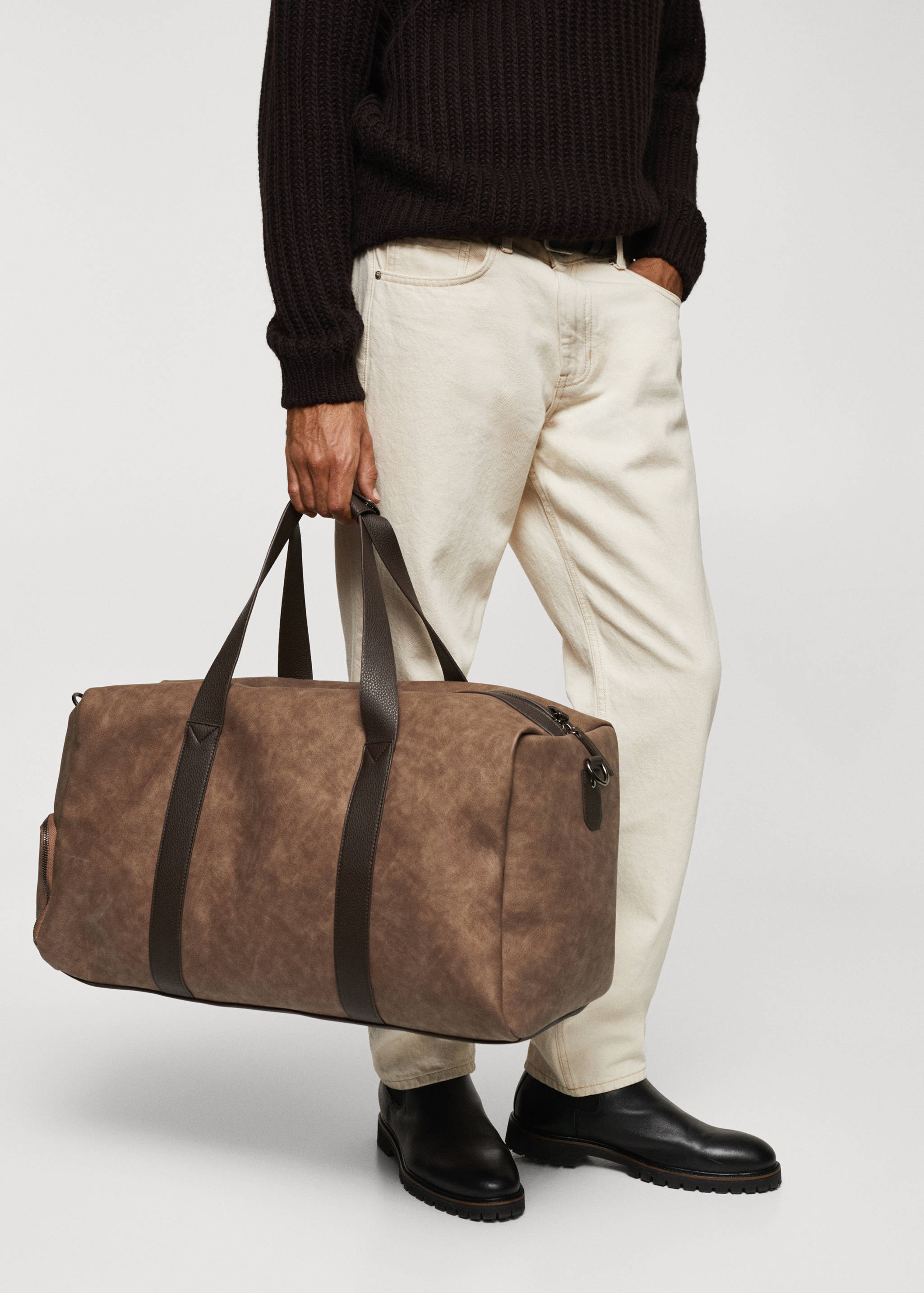 Faux-leather travel bowling bag - Details of the article 9