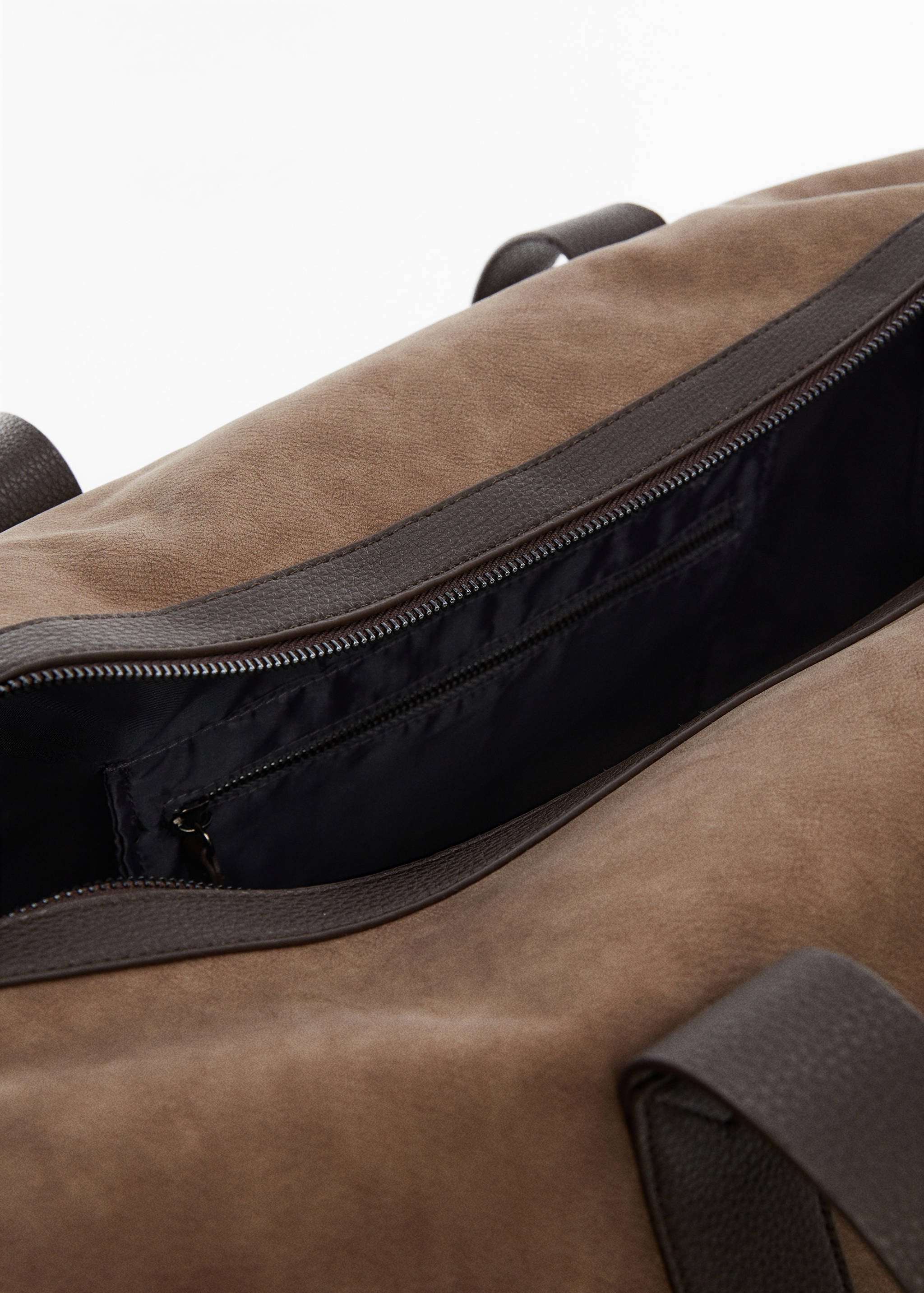Faux-leather travel bowling bag - Details of the article 3