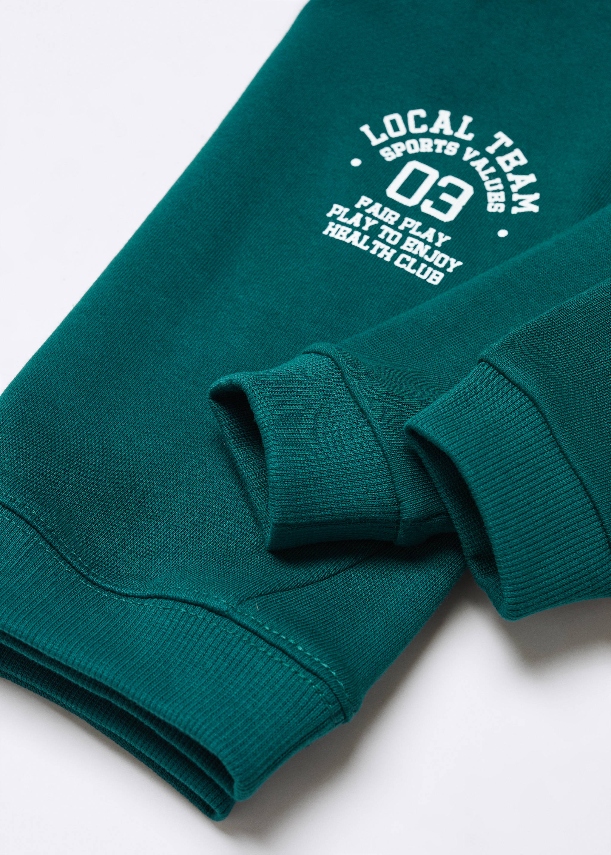 Printed cotton sweatshirt - Details of the article 8