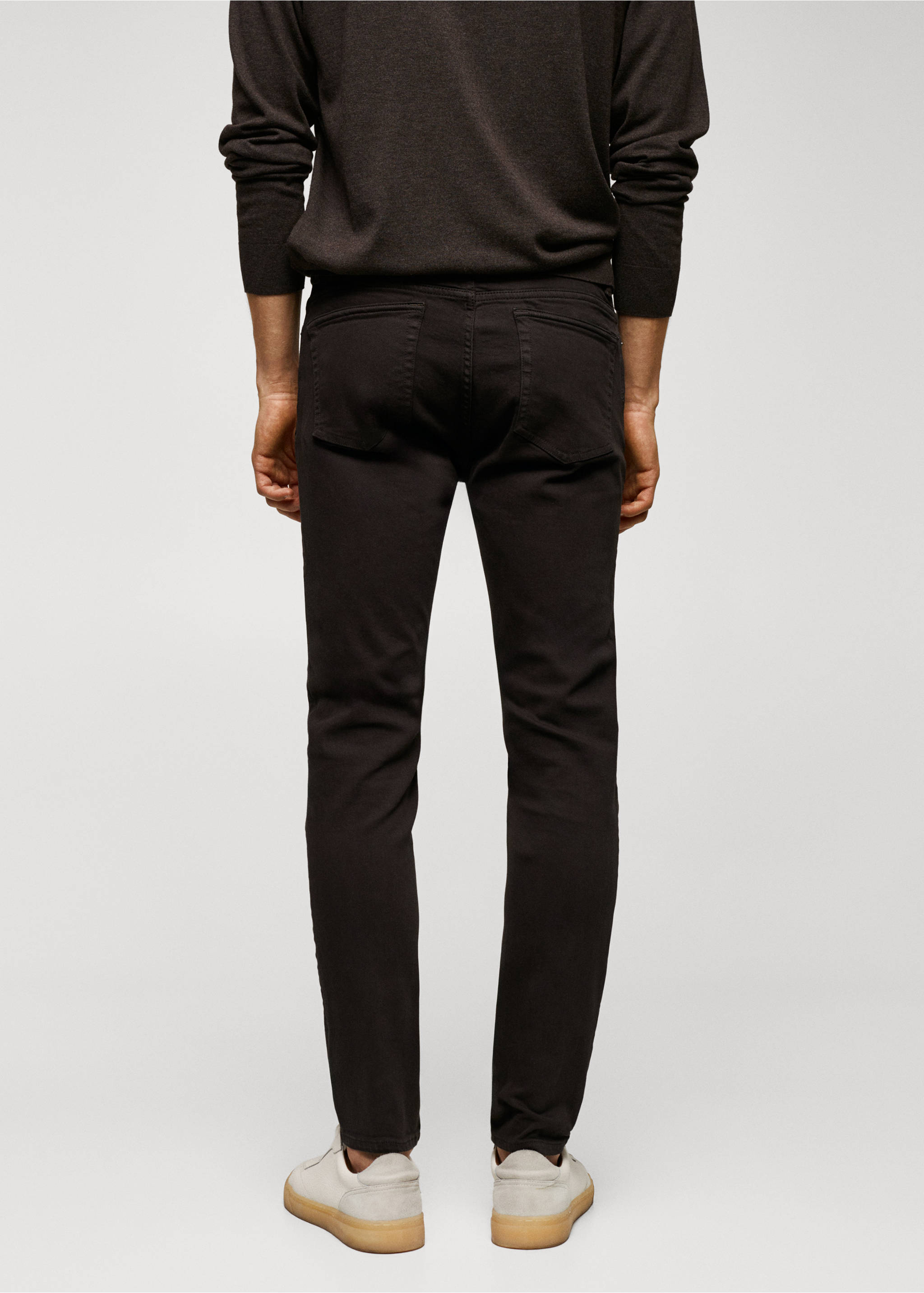 Skinny colour Billy jeans - Reverse of the article, Brown. Ref: 57014409-00.