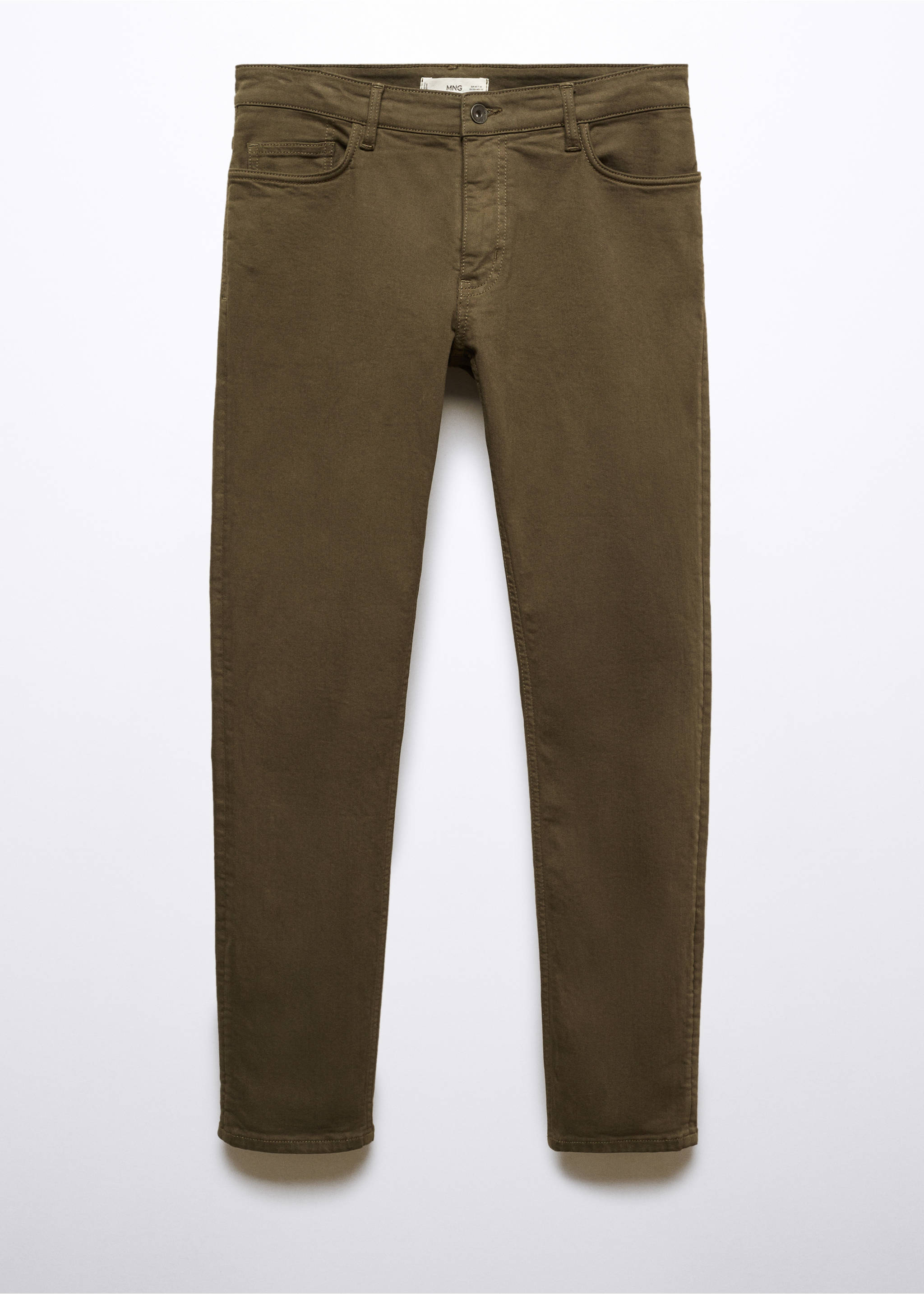 Skinny colour Billy jeans - Article without model, Khaki. Ref: 57014409-00.