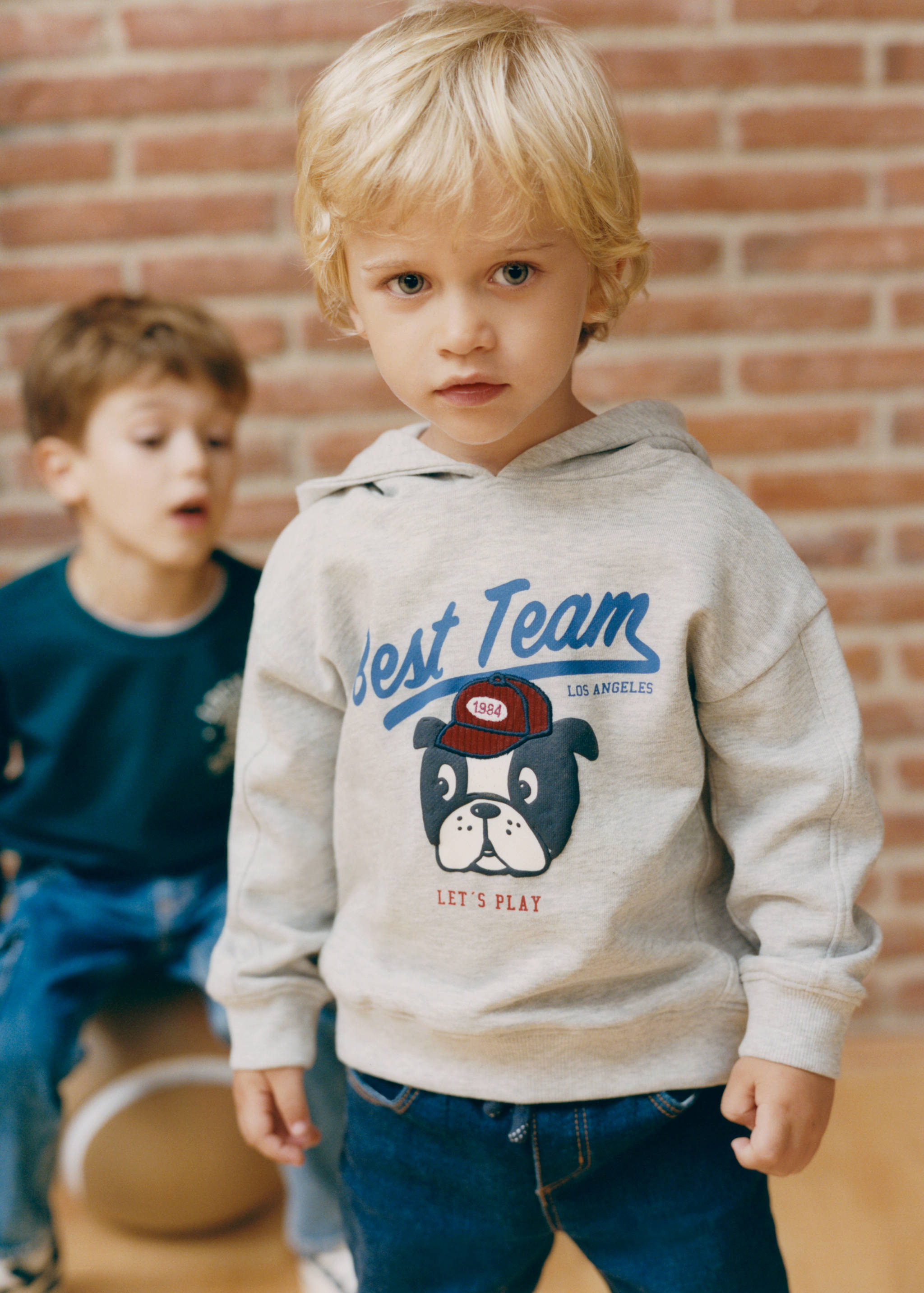 Sudadera dibujo estampado - Detalle del artículo 5