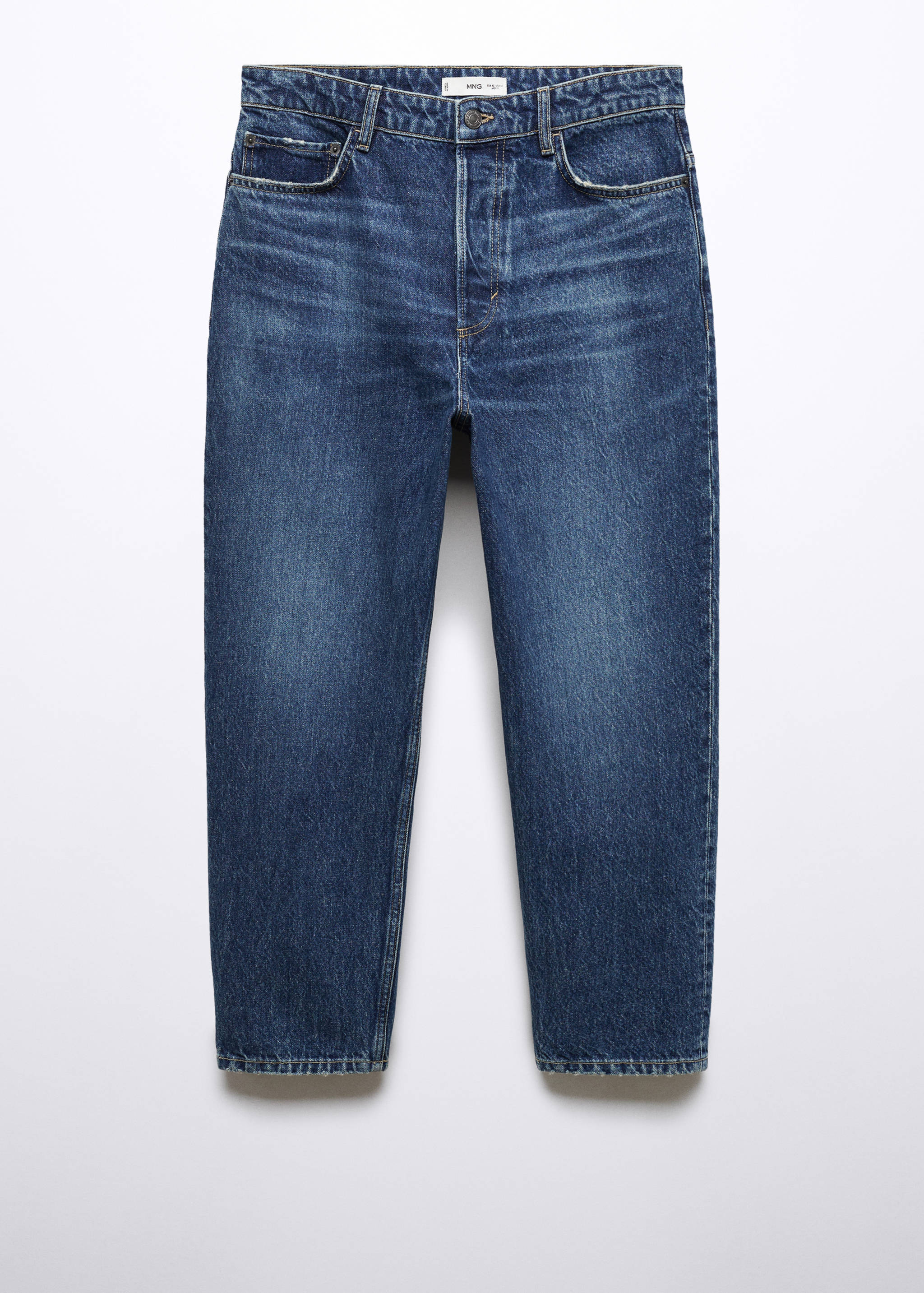 Tapered-Loose-Fit-Jeans in Cropped-Länge - Artikel ohne Model
