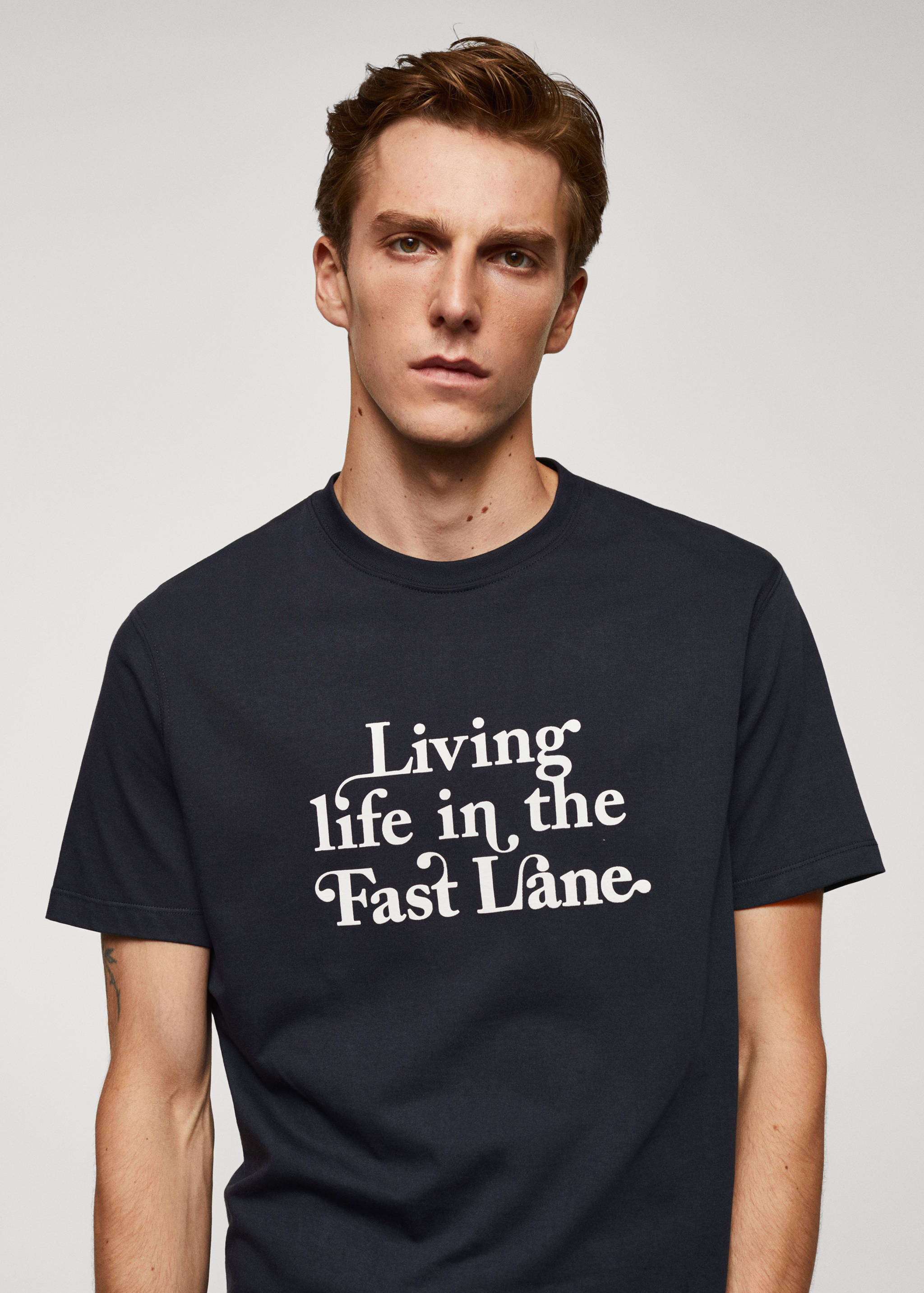 100% cotton printed t-shirt - Details of the article 1