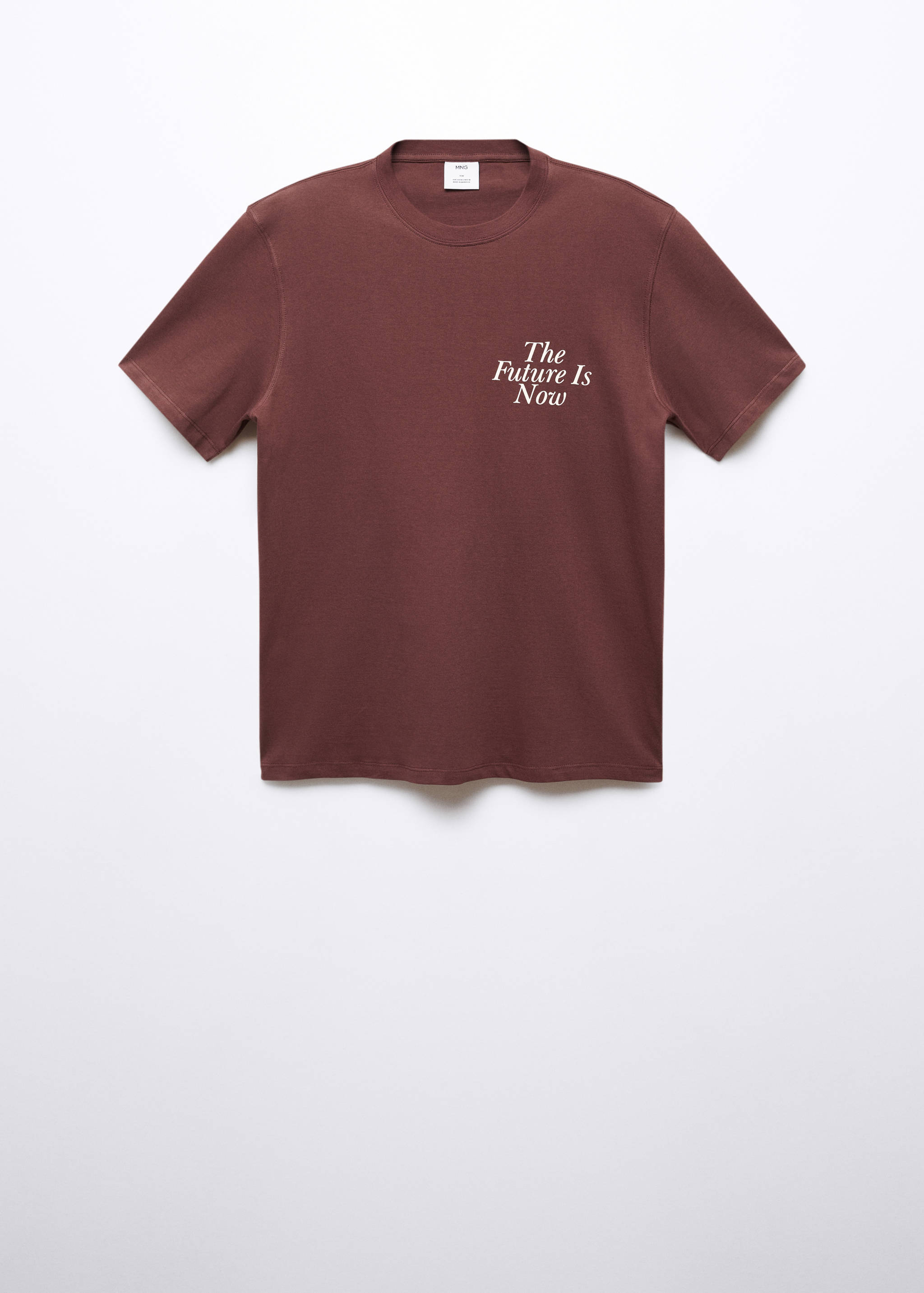 Camiseta 100% algodón estampado pecho - Artículo sin modelo