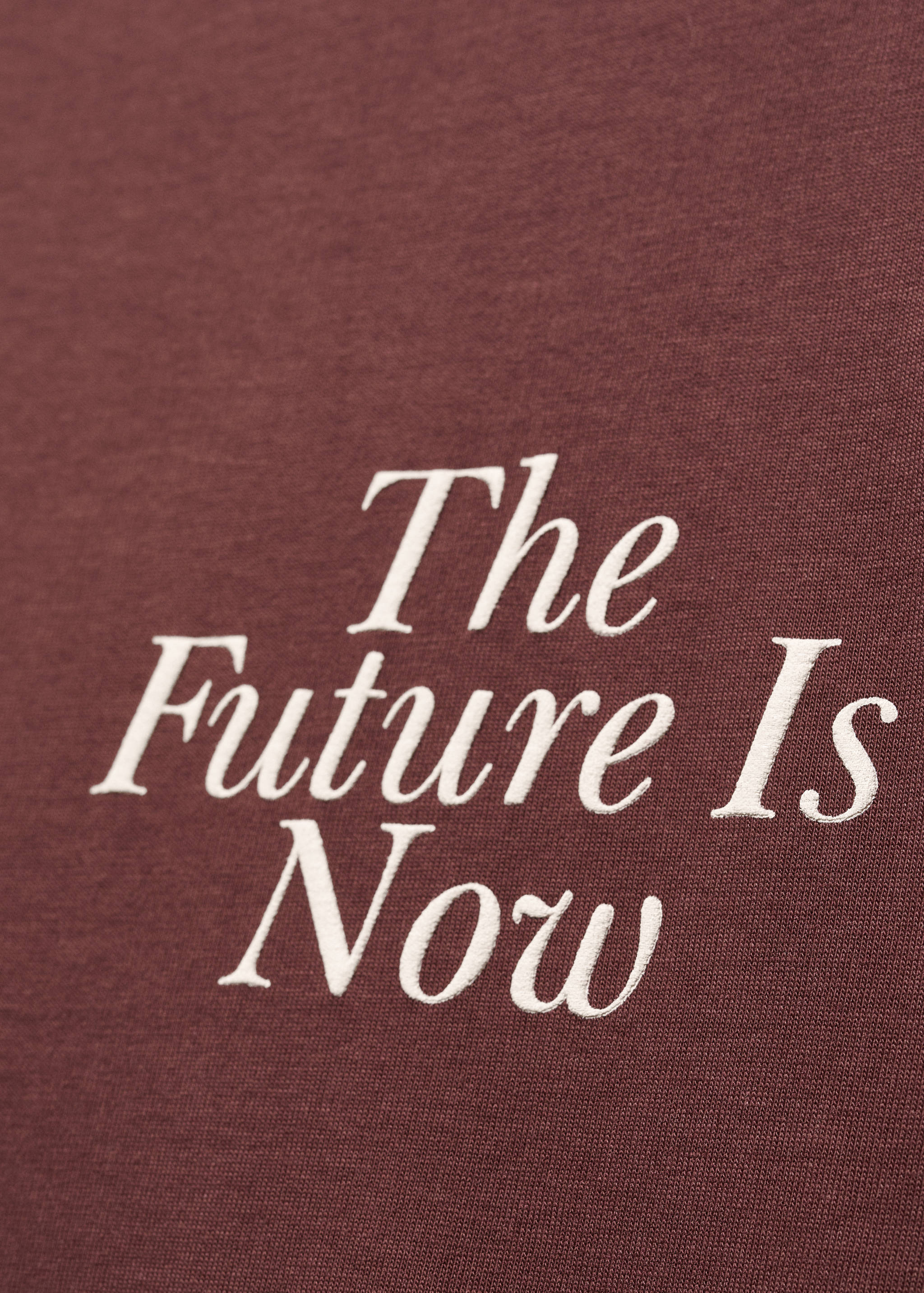 Camiseta 100% algodón estampado pecho - Detalle del artículo 8