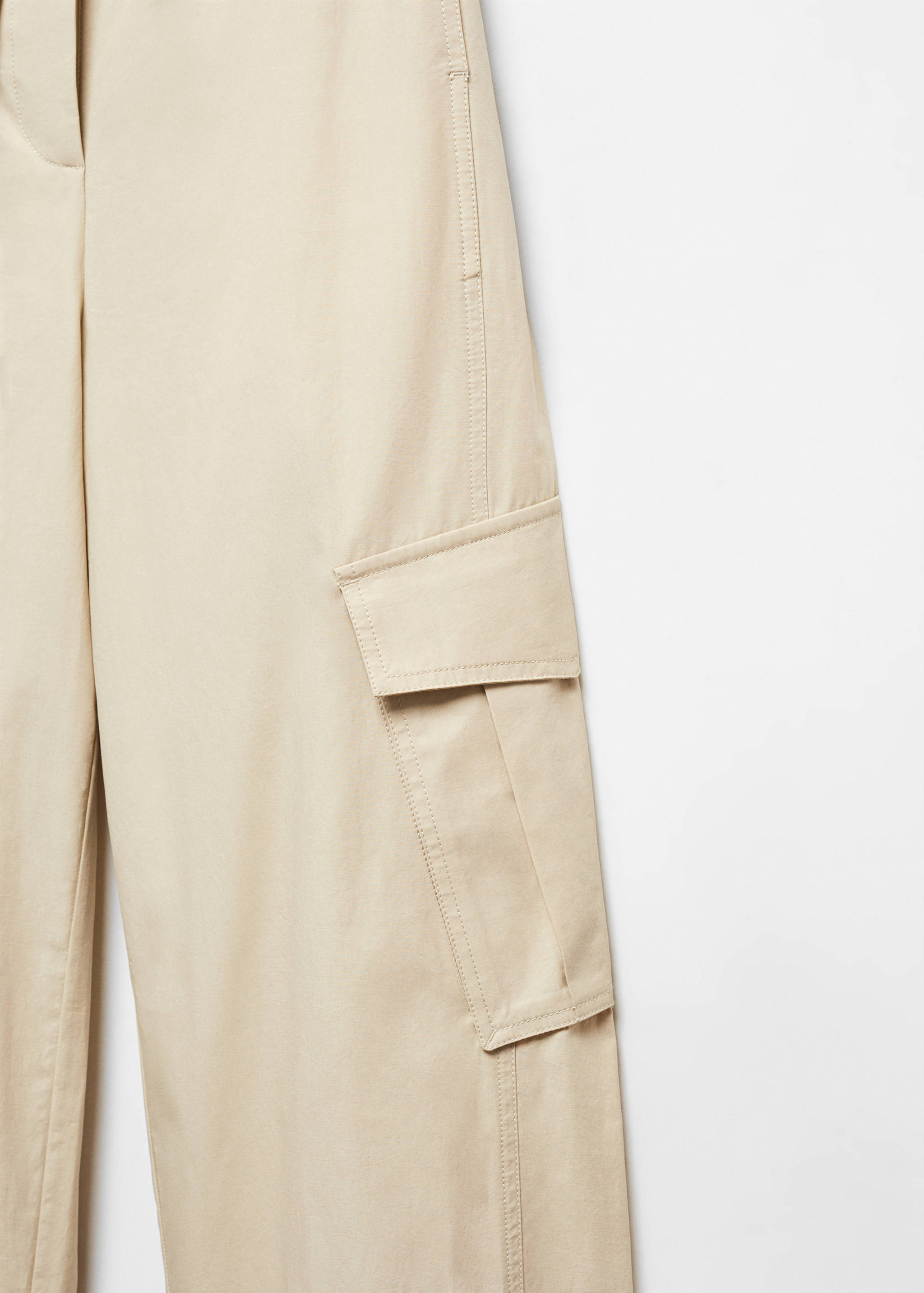 Calças cargo algodão - Pormenor do artigo 8