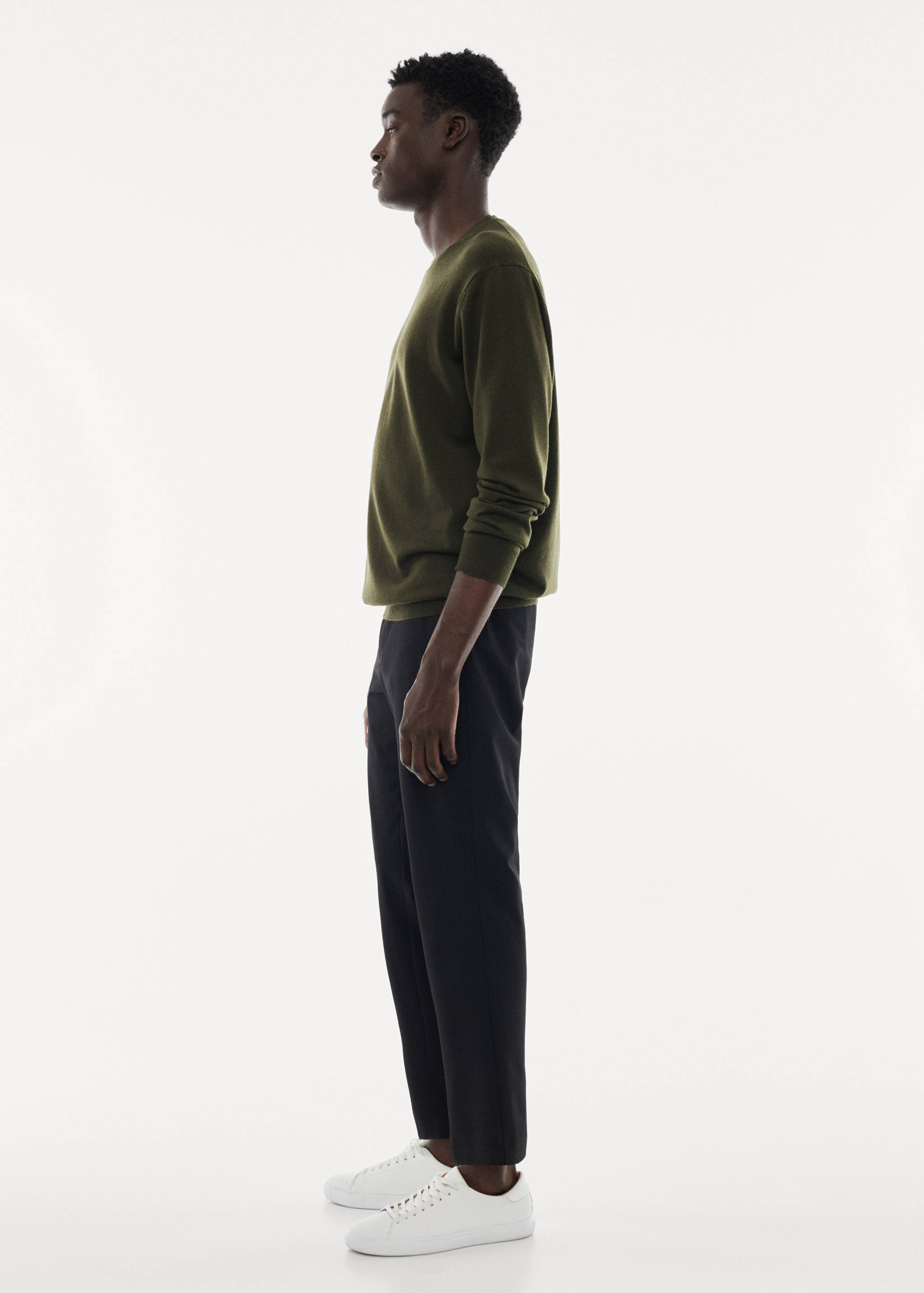 Waschbarer Pullover aus Merinowolle - Detail des Artikels 2