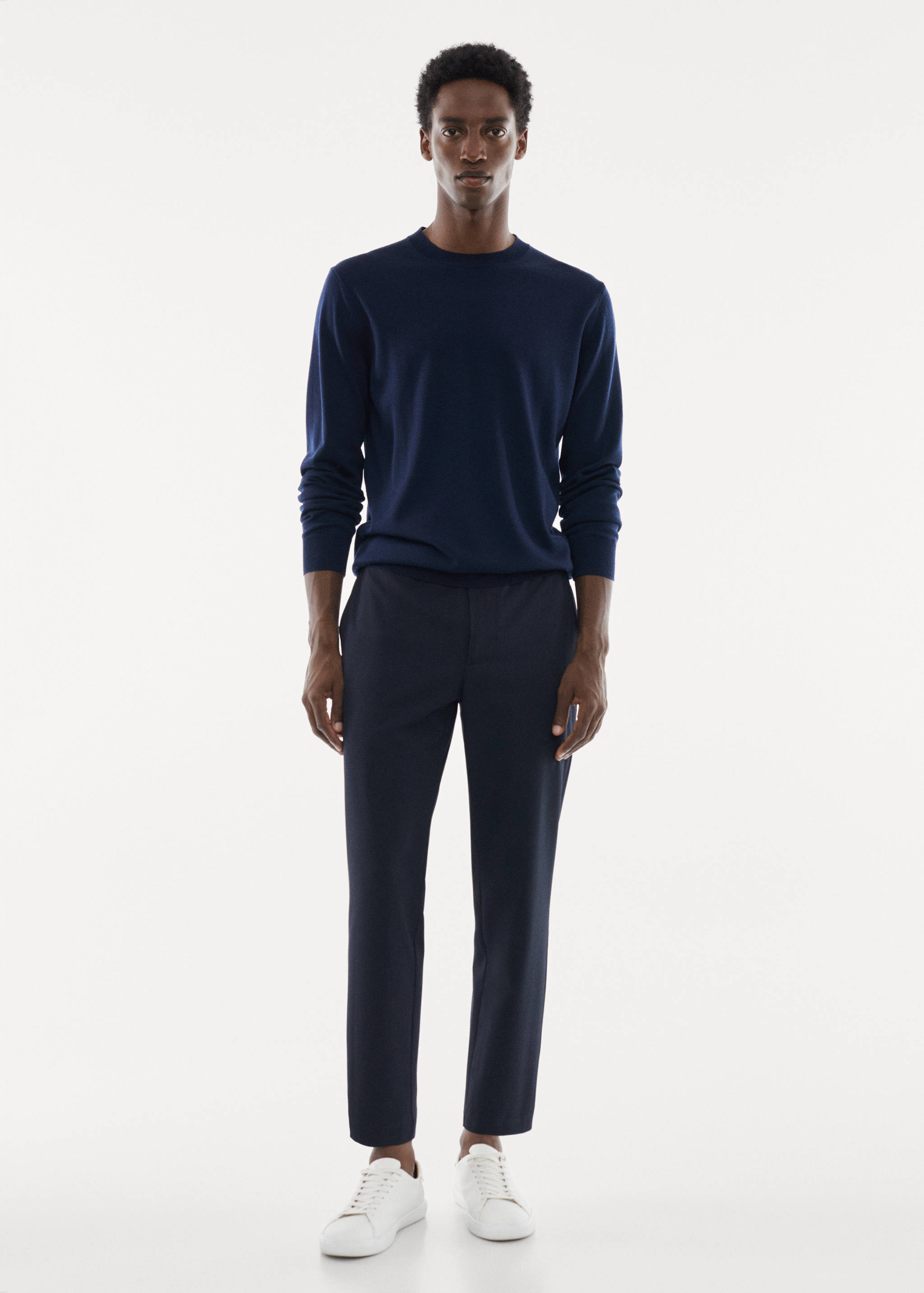 Waschbarer Pullover aus Merinowolle - Allgemeine Ansicht