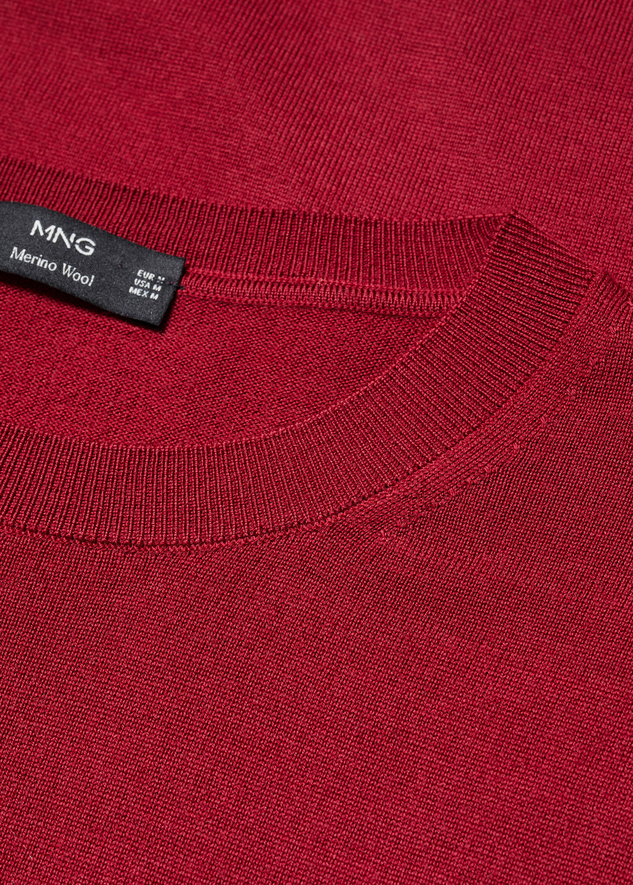 Waschbarer Pullover aus Merinowolle - Detail des Artikels 8