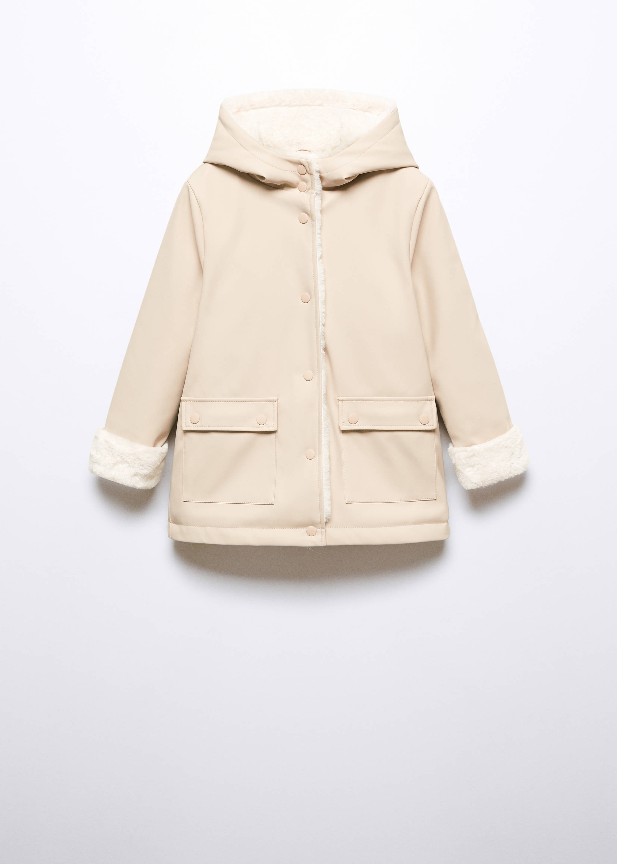 Parka mit Futter in Lammfelloptik - Artikel ohne Model