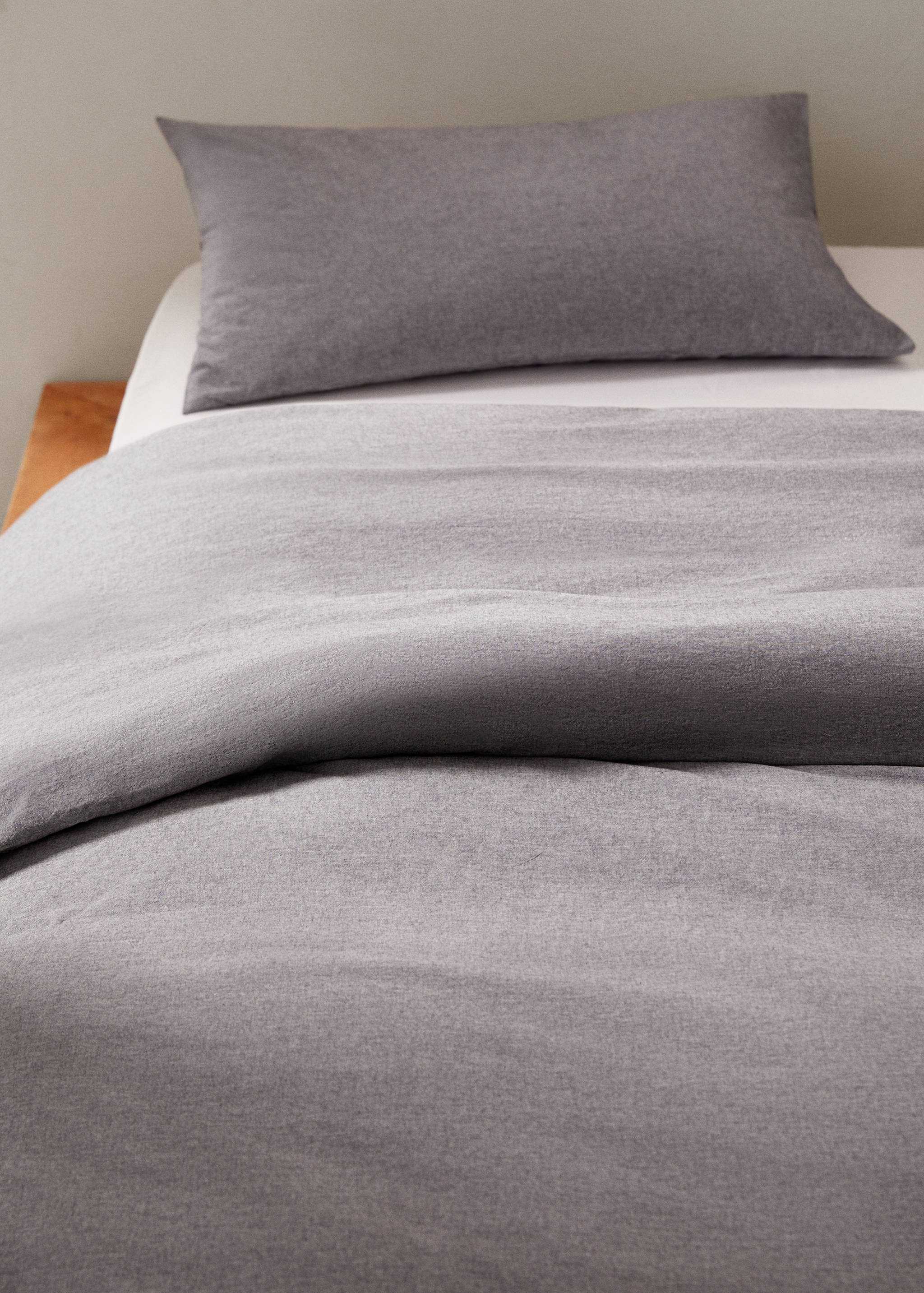 Jeansfarbiger Bettbezug für 150/160 cm Bett - Detail des Artikels 8