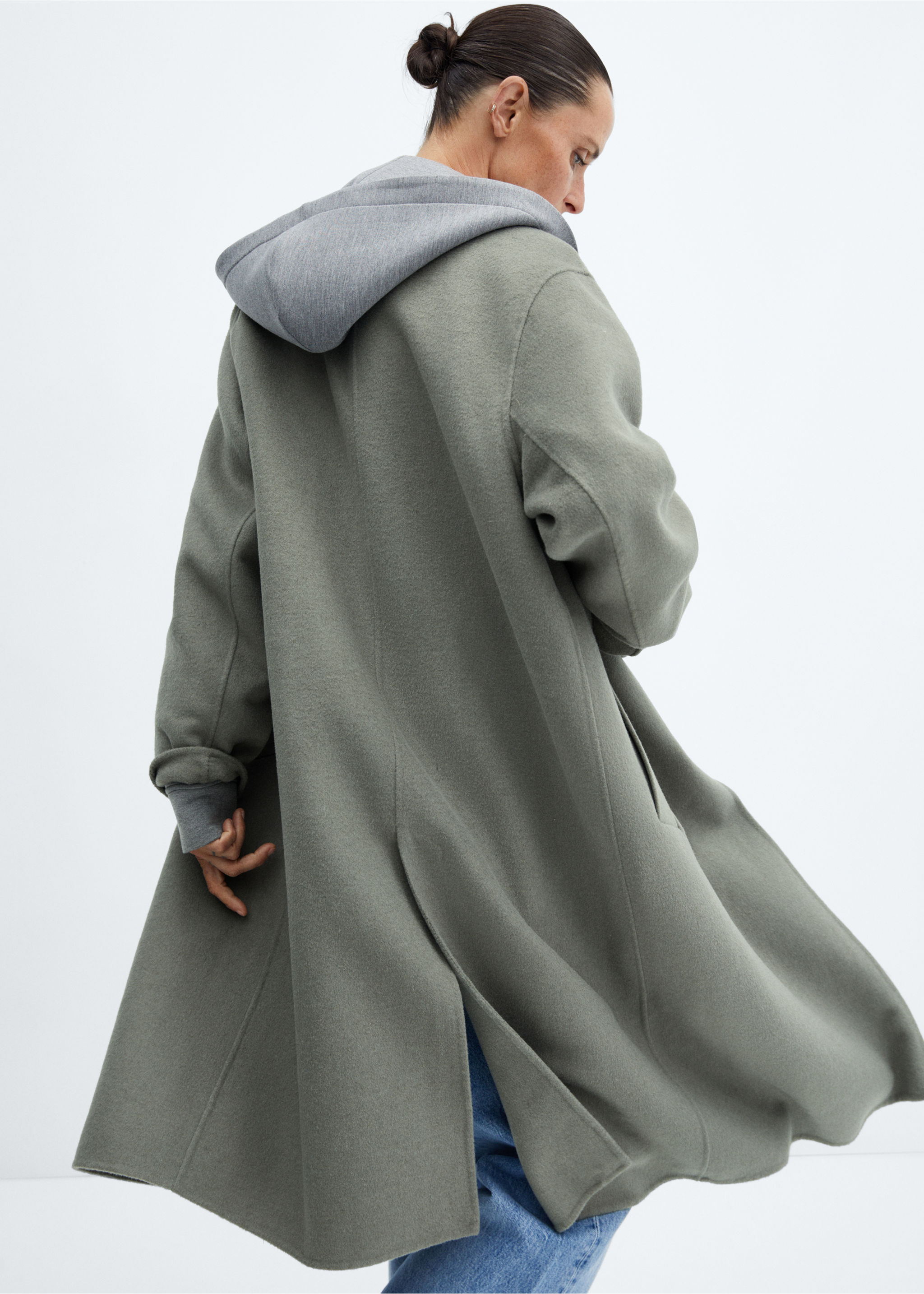 Manteau laine fait main oversize - Détail de l'article 6