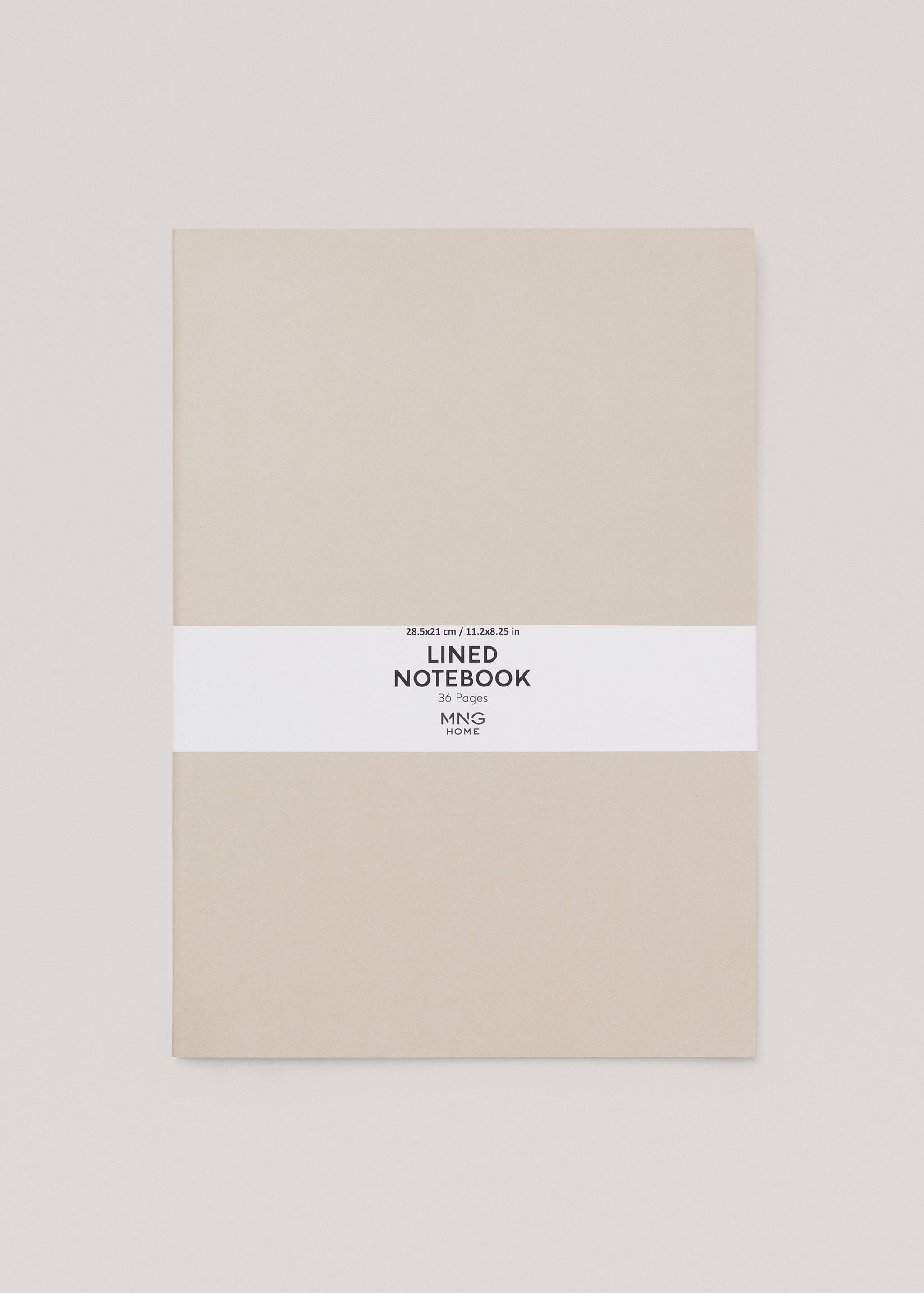 Lined notebook 28.5x21cm - Article without model