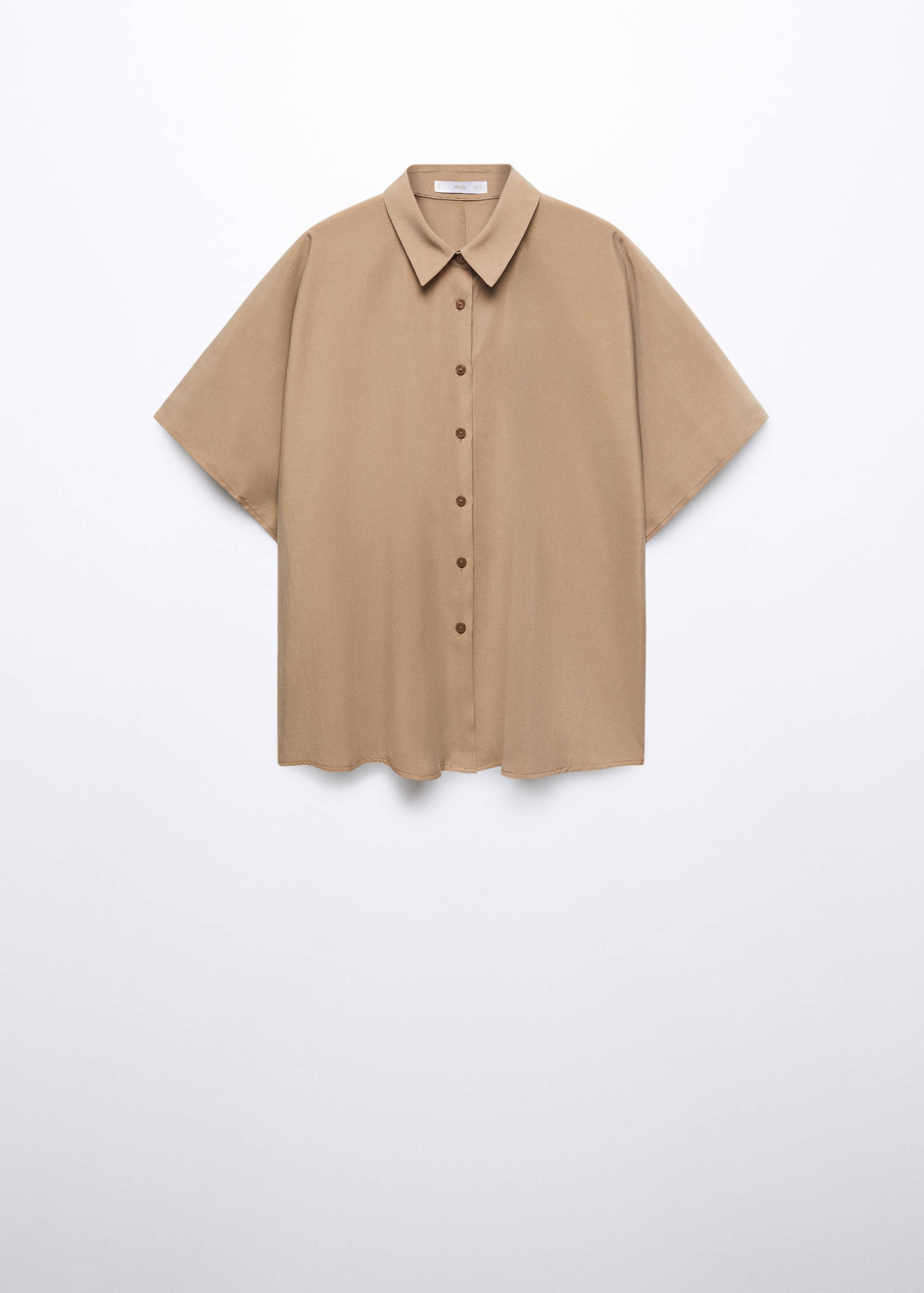 Oversize modal shirt - Article without model