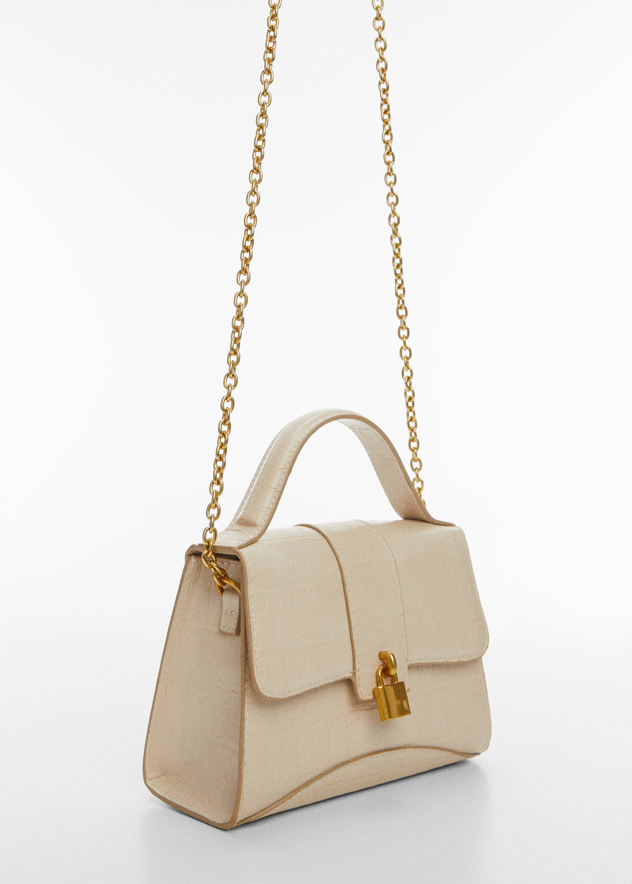 Coco-effect chain bag - Medium plane