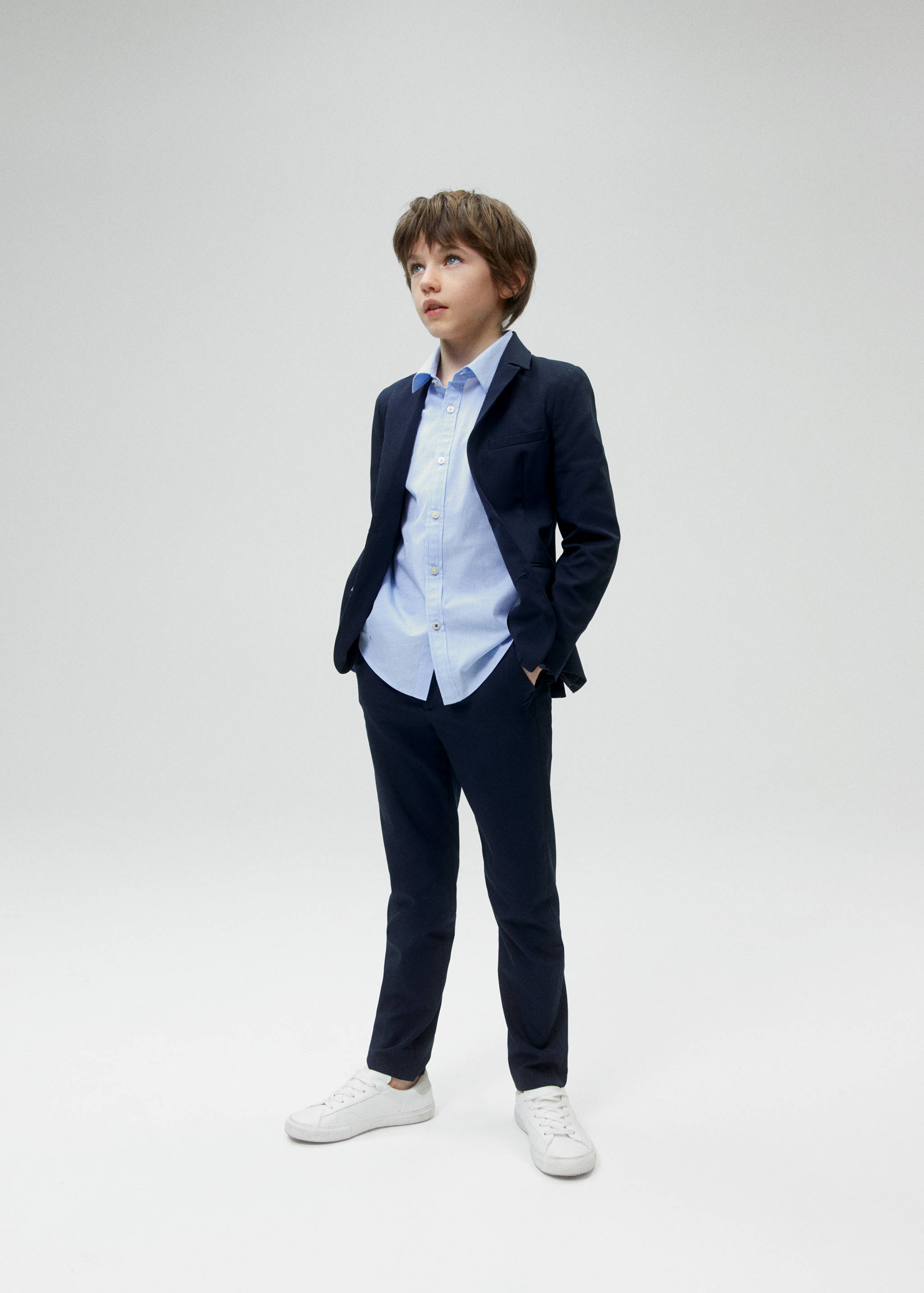 Straight suit trousers - Details of the article 6