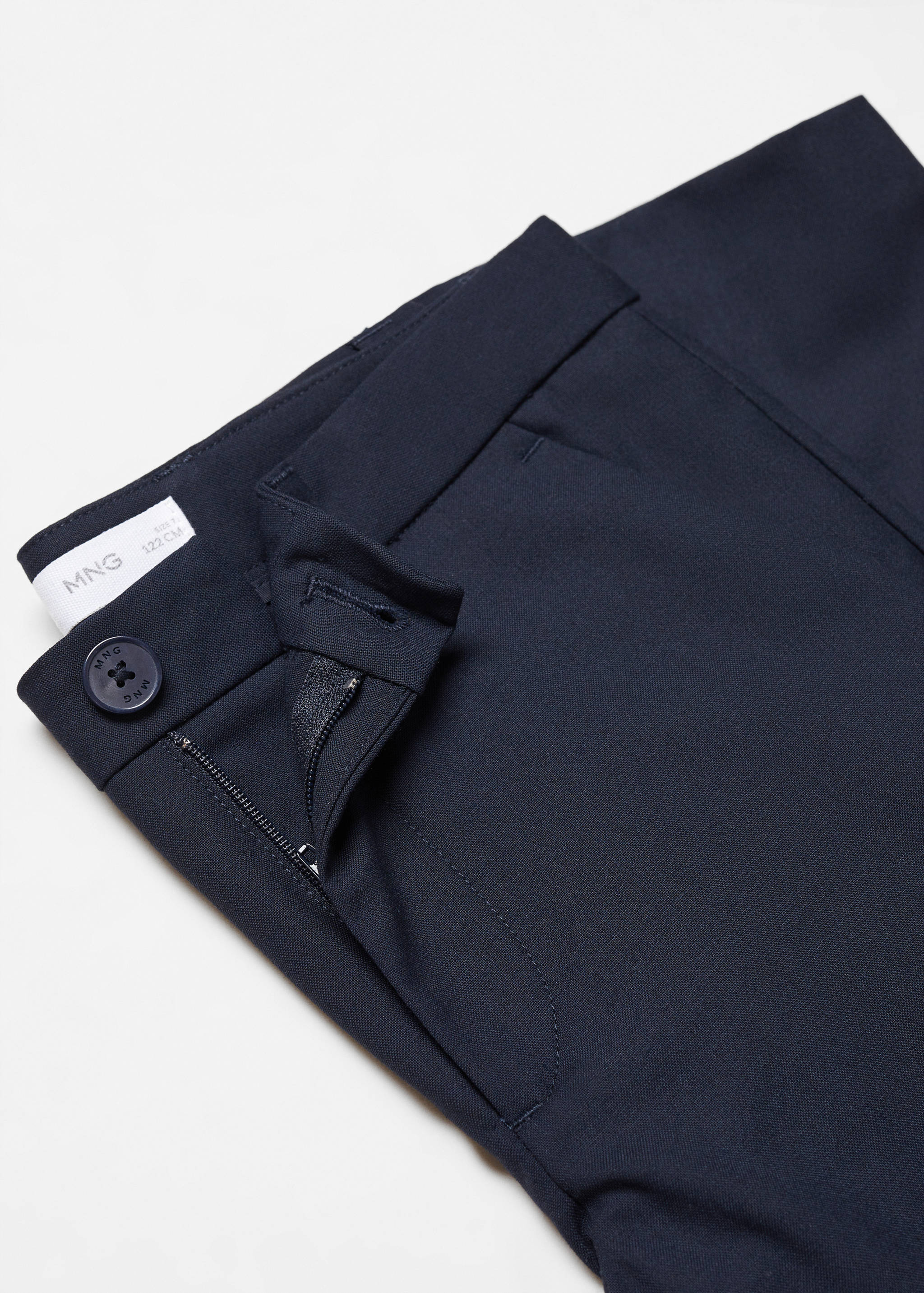 Straight suit trousers - Details of the article 8