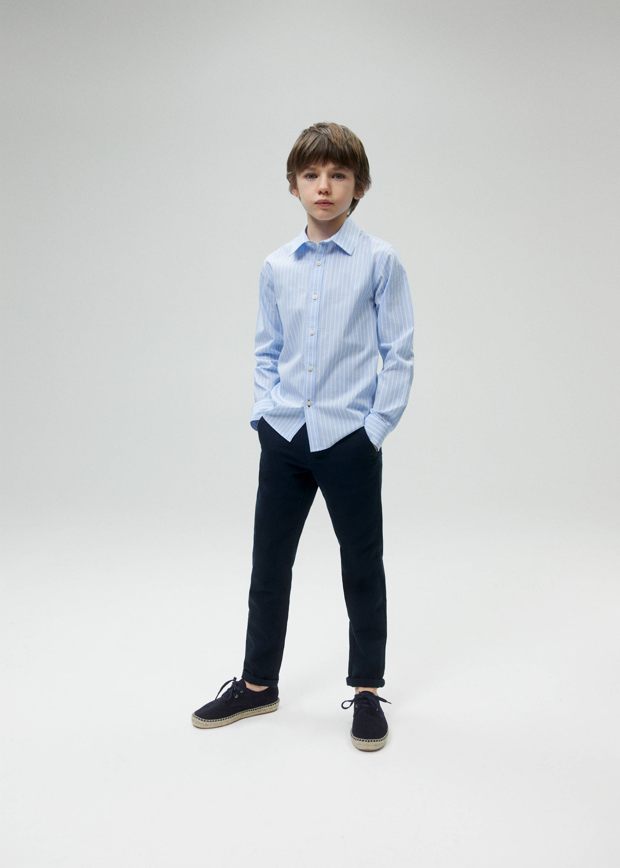 Straight suit trousers - Details of the article 5