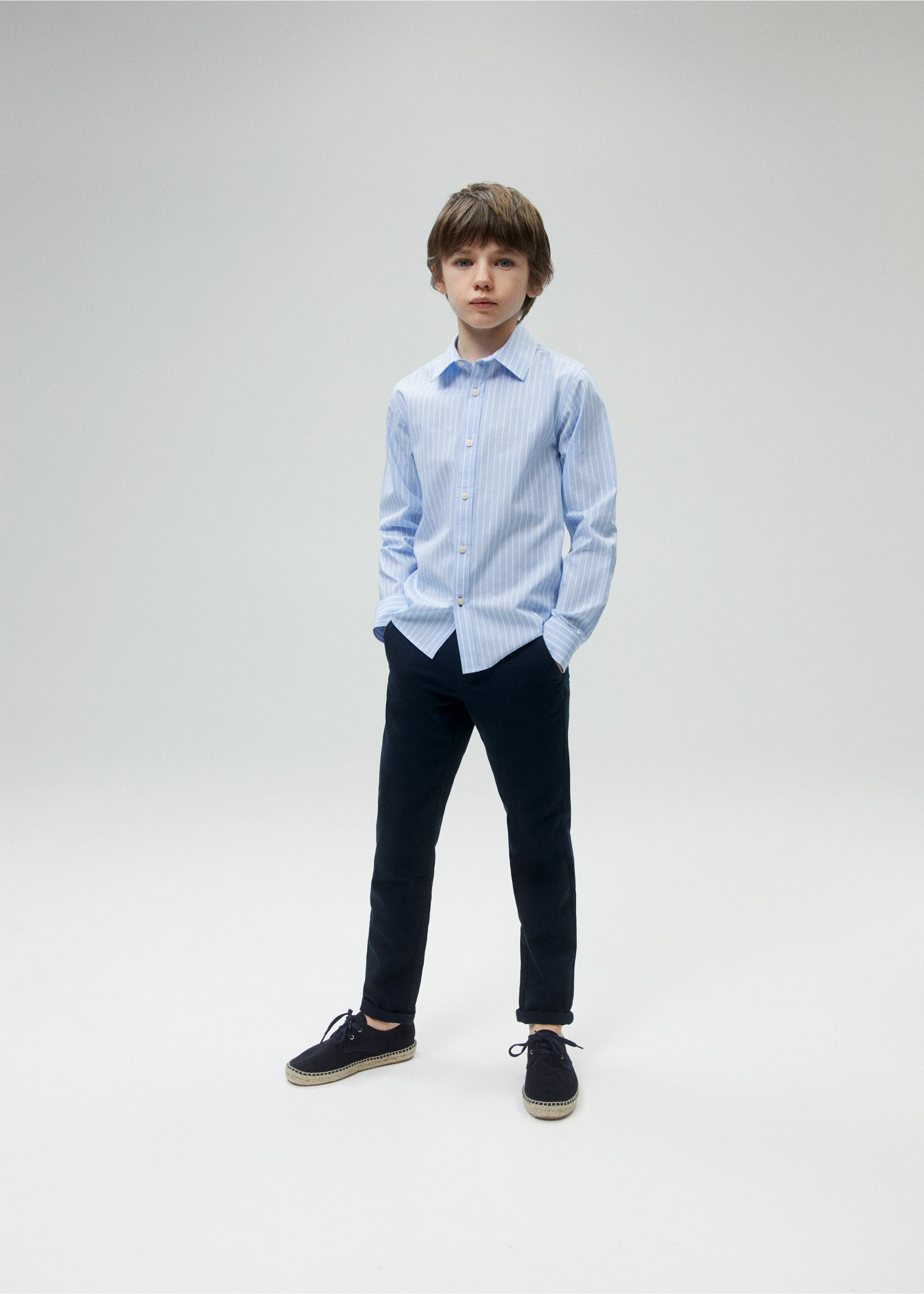 Straight suit trousers - Details of the article 5