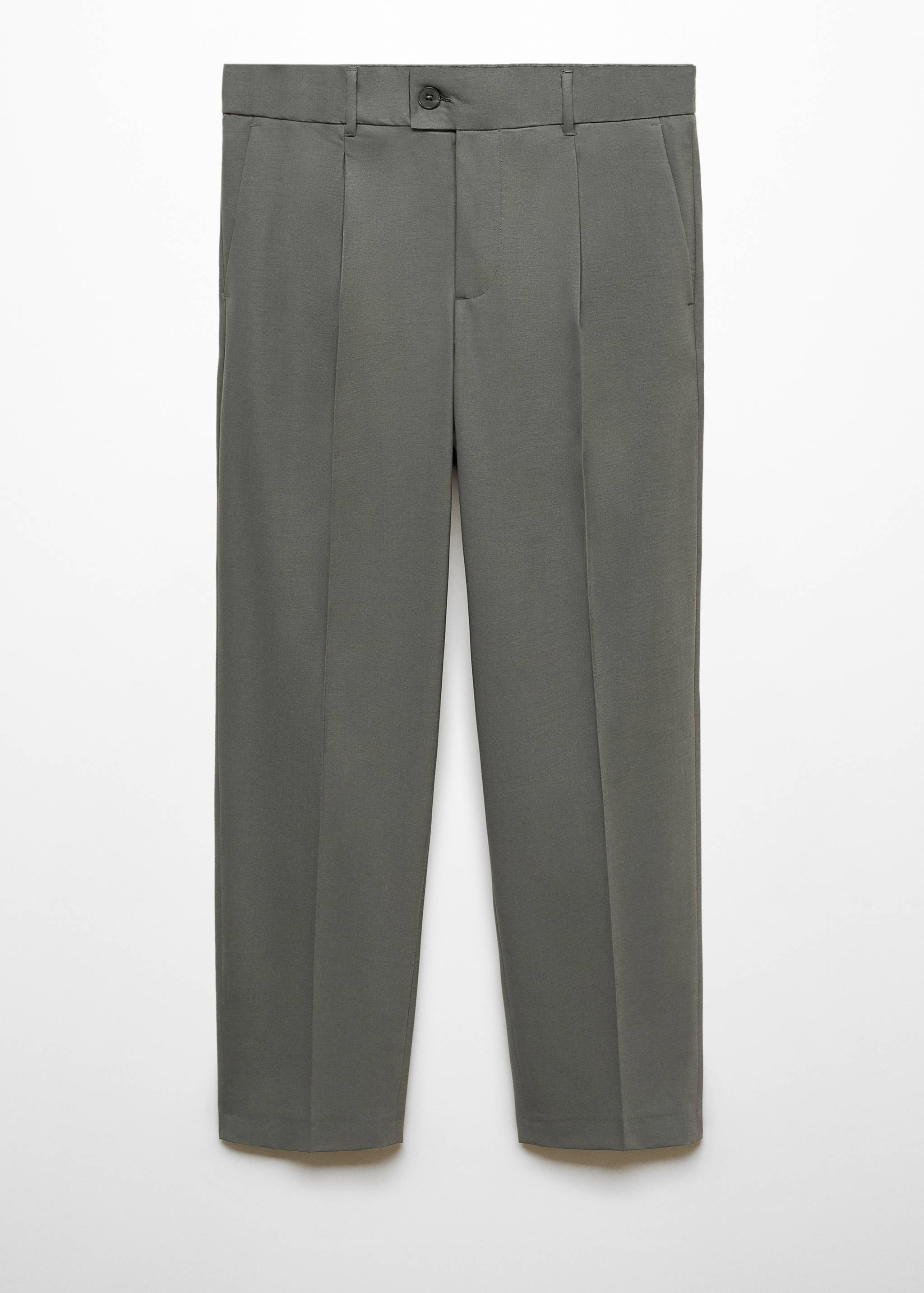 Relaxed-fit wool trousers - Article without model