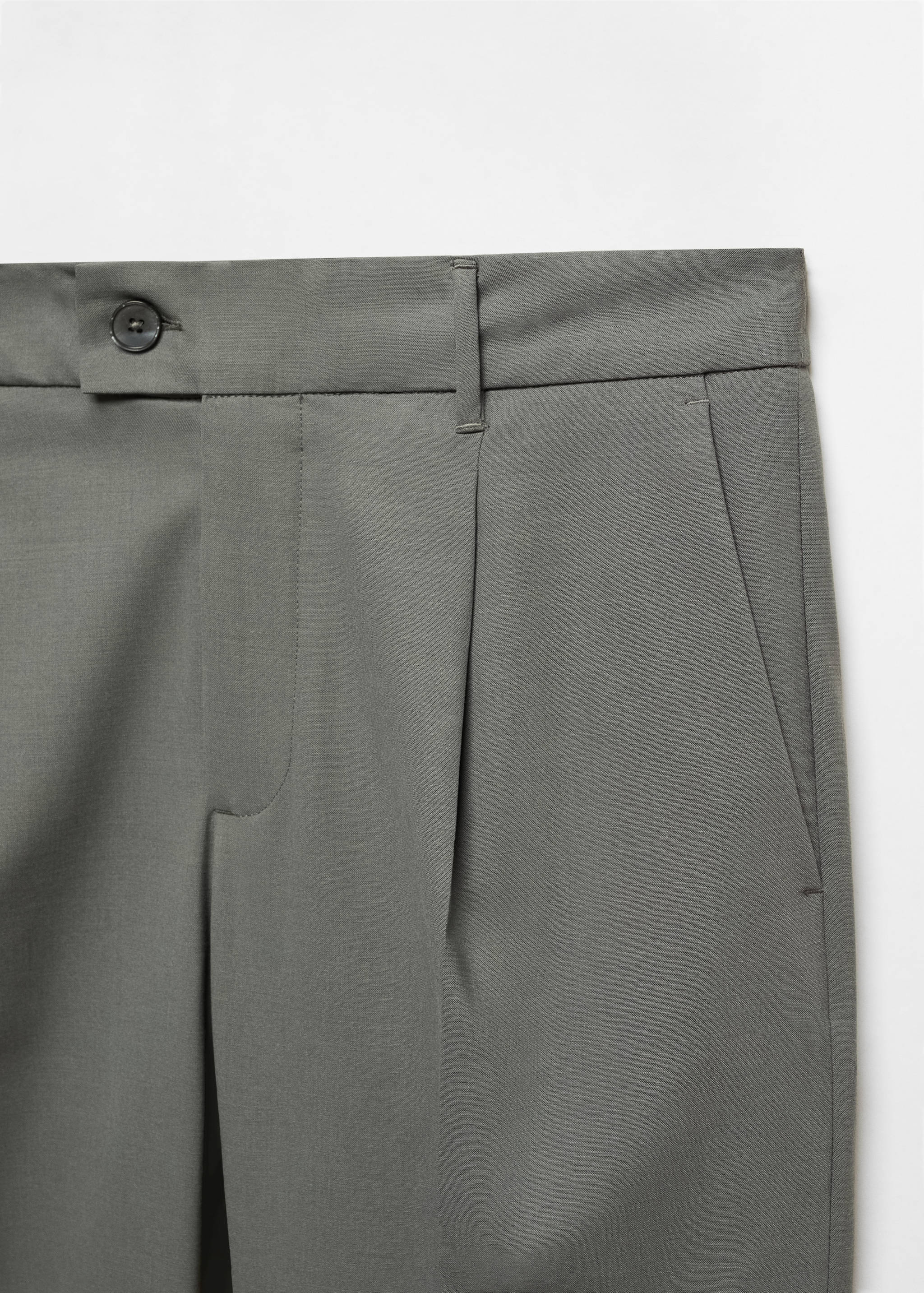Relaxed-fit wool trousers - Details of the article 8