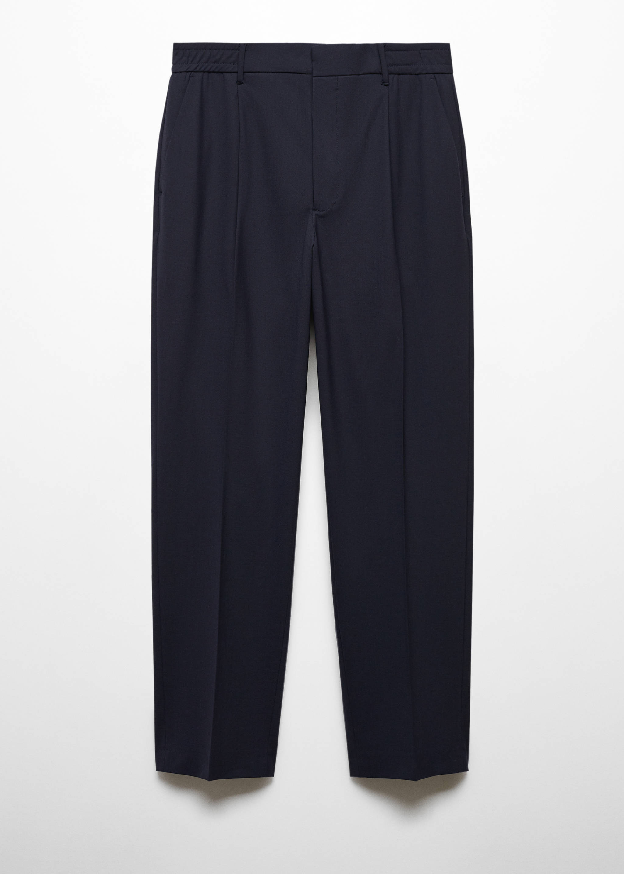 Relaxed-fit wool trousers - Article without model