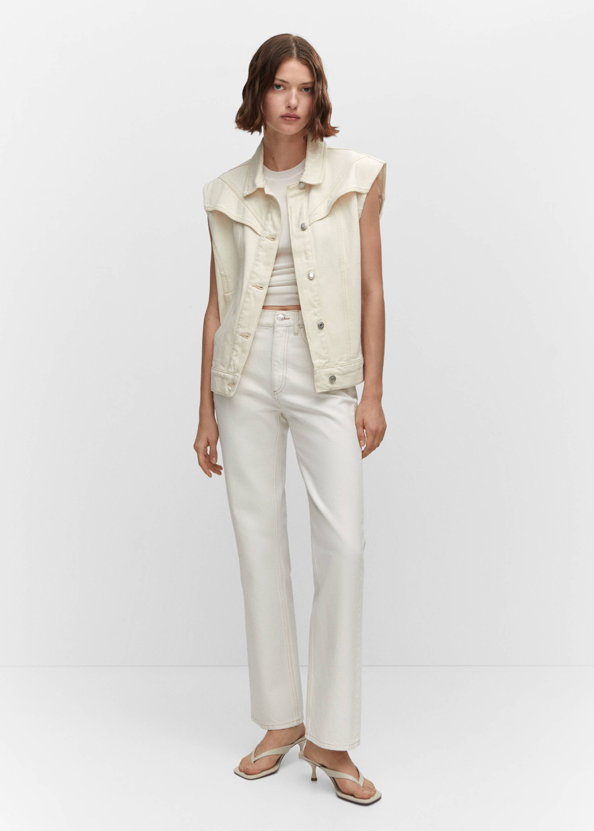 Jean droit taille normale - Plan général