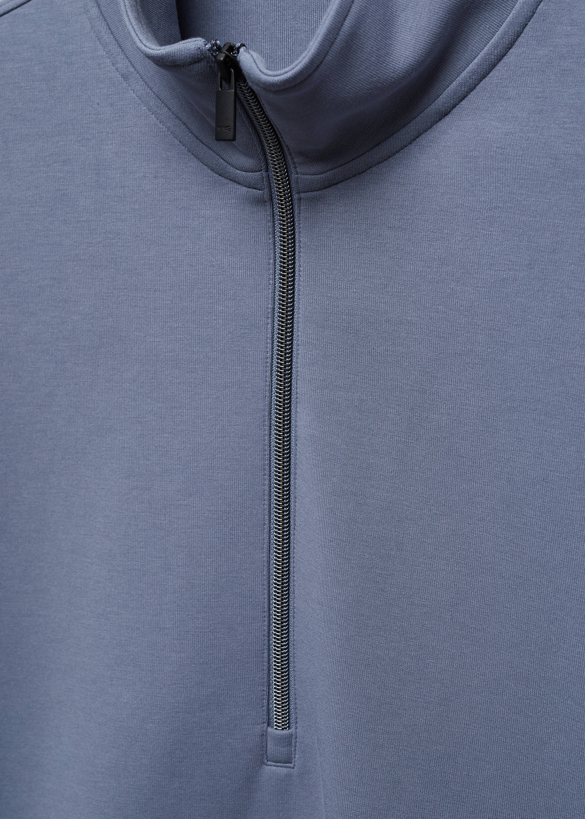 Breathable zip-neck sweatshirt - Details of the article 8