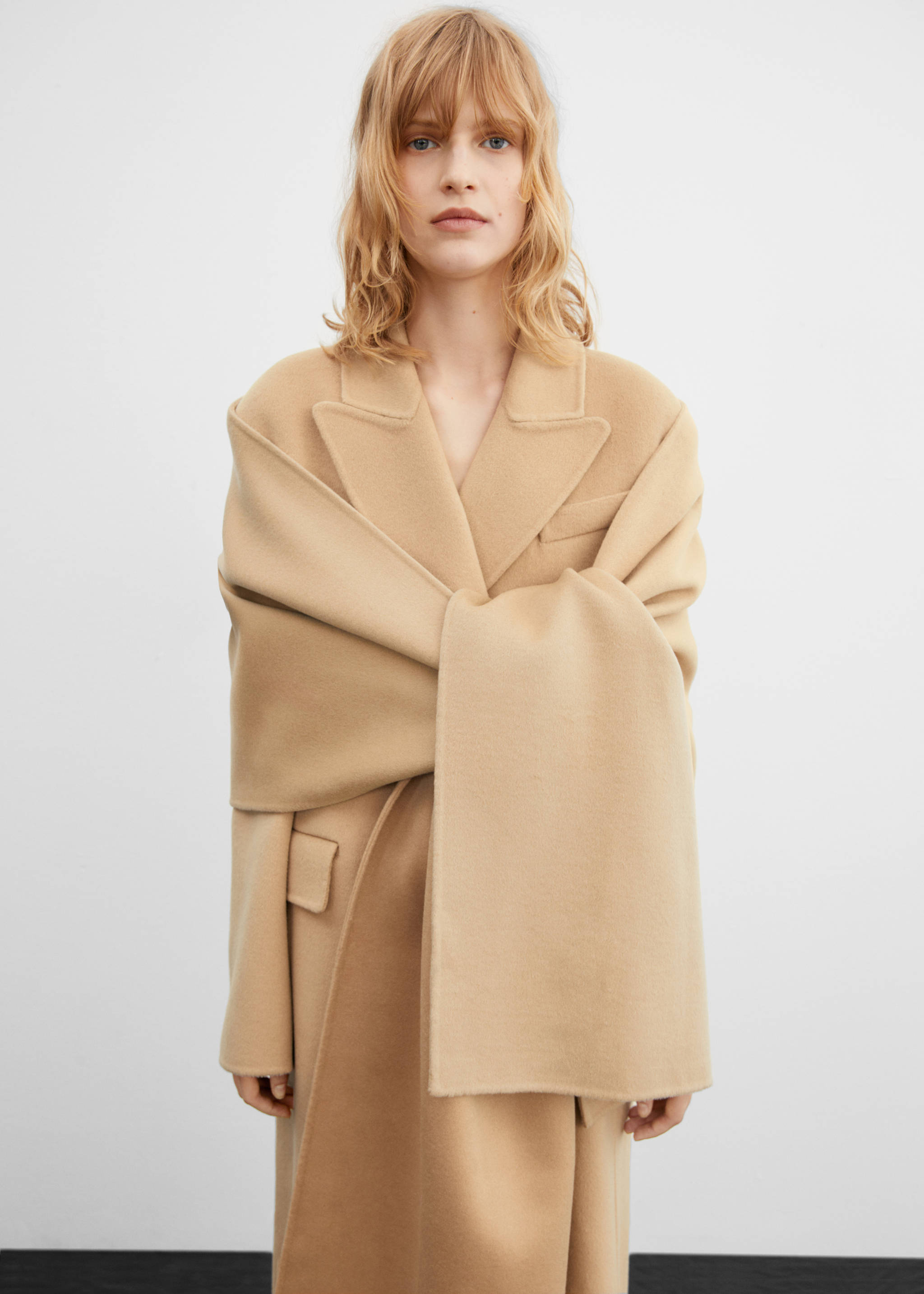 Écharpe en laine - Plan général