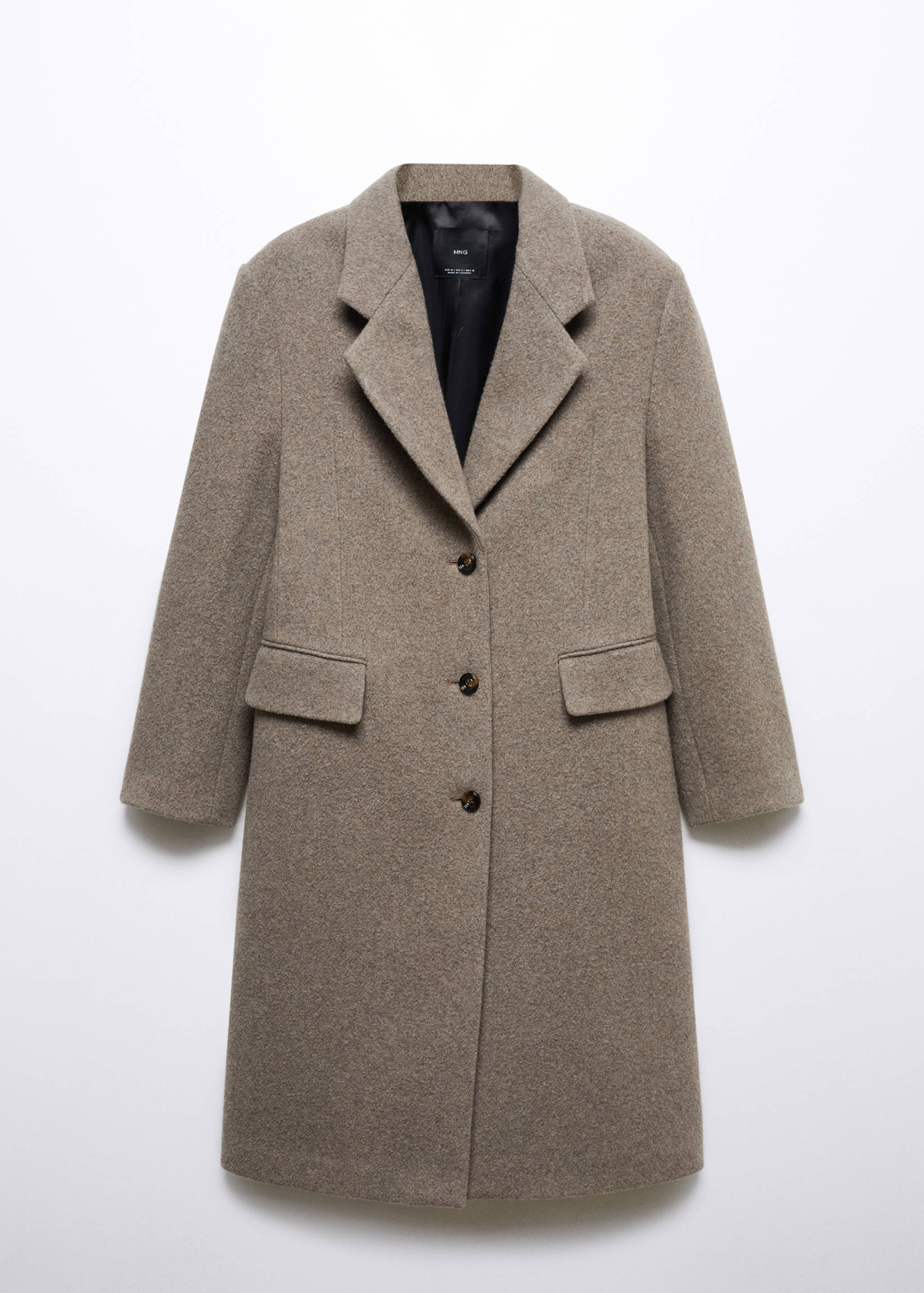 Oversized Wollmantel - Artikel ohne Model