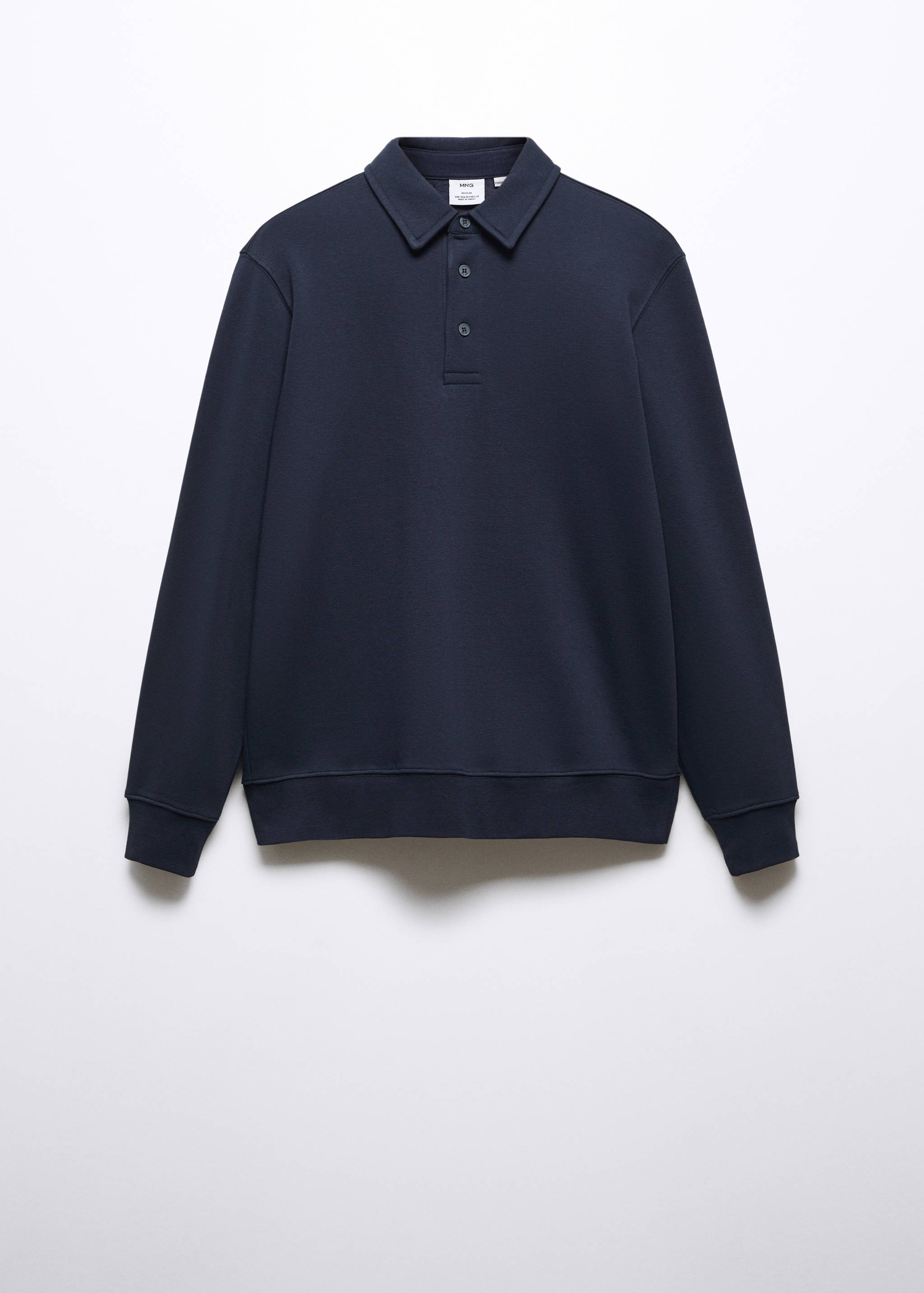 Polo-Sweatshirt aus Baumwolle - Artikel ohne Model