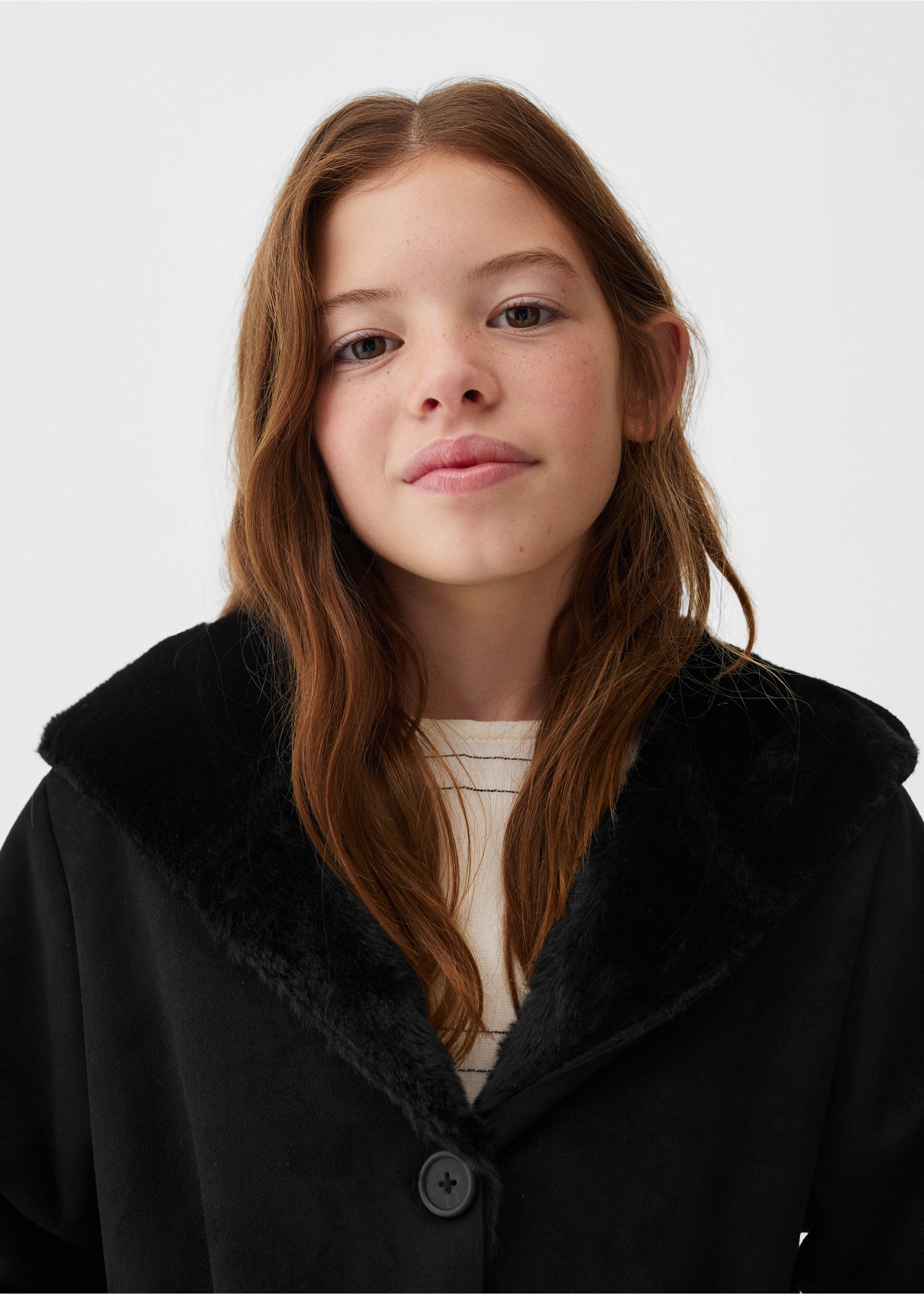 Cappotto double face - Dettaglio dell'articolo 1, Nero. Ref: 57016311-00.