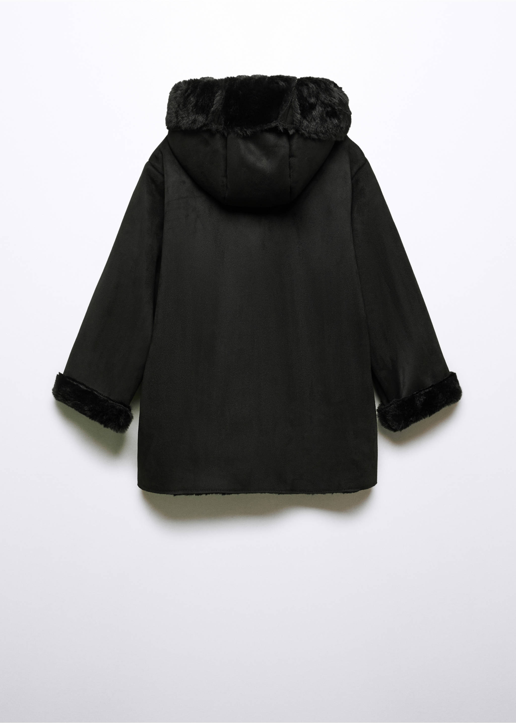 Cappotto double face - Retro dell'articolo, Nero. Ref: 57016311-00.