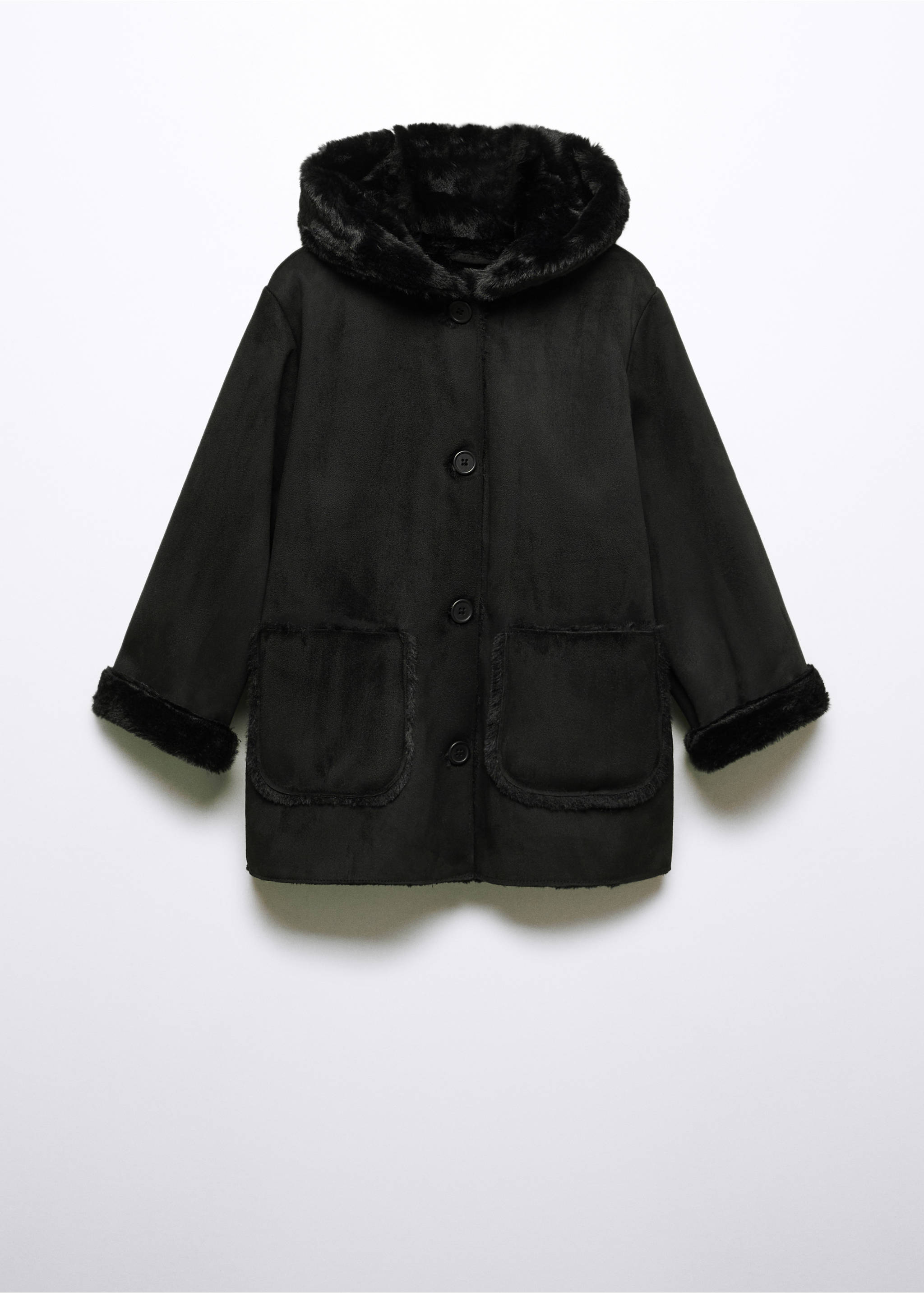 Cappotto double face - Articolo senza modello, Nero. Ref: 57016311-00.