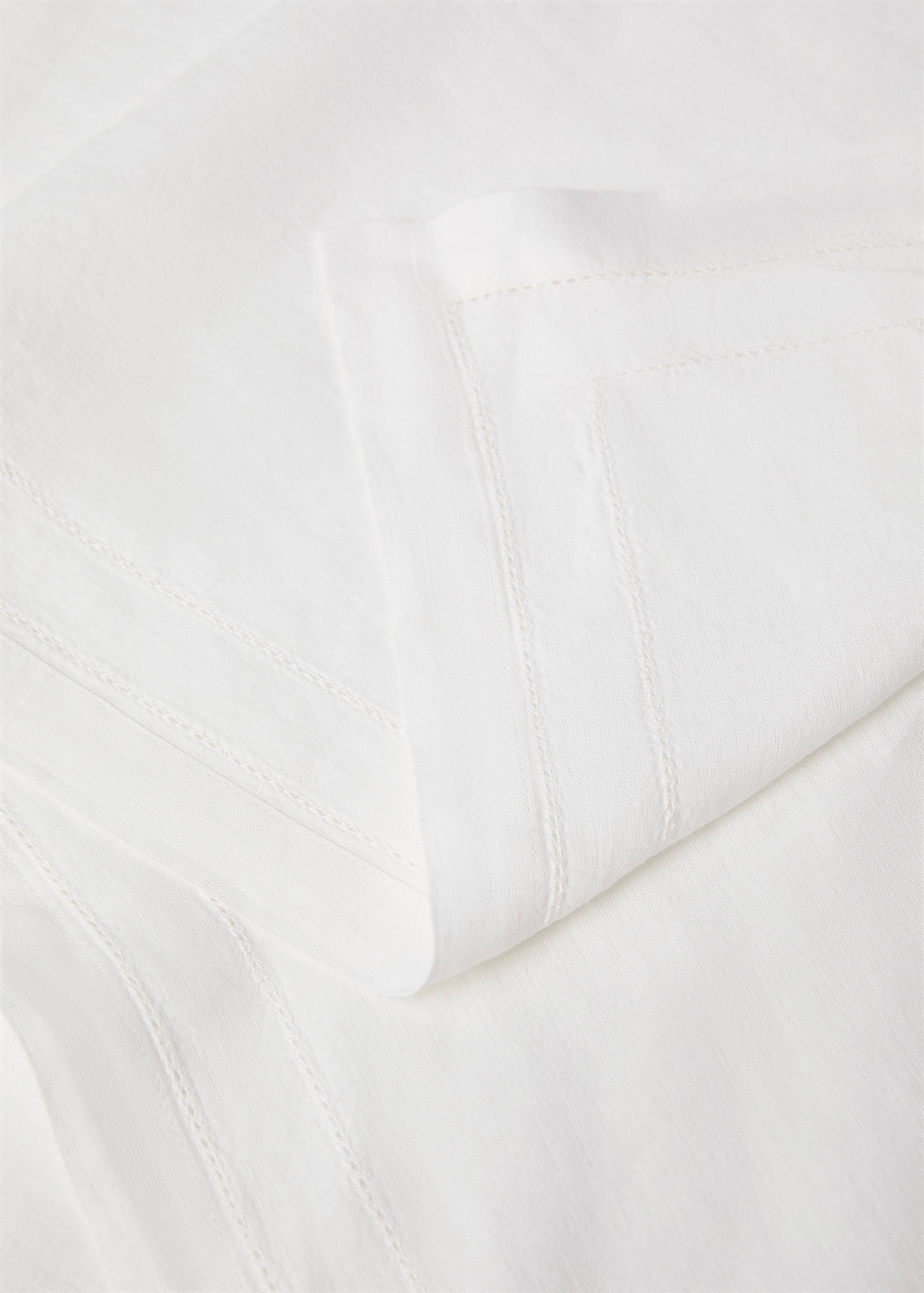 100% linen tablecloth with seam detail 170x250cm - Details of the article 1