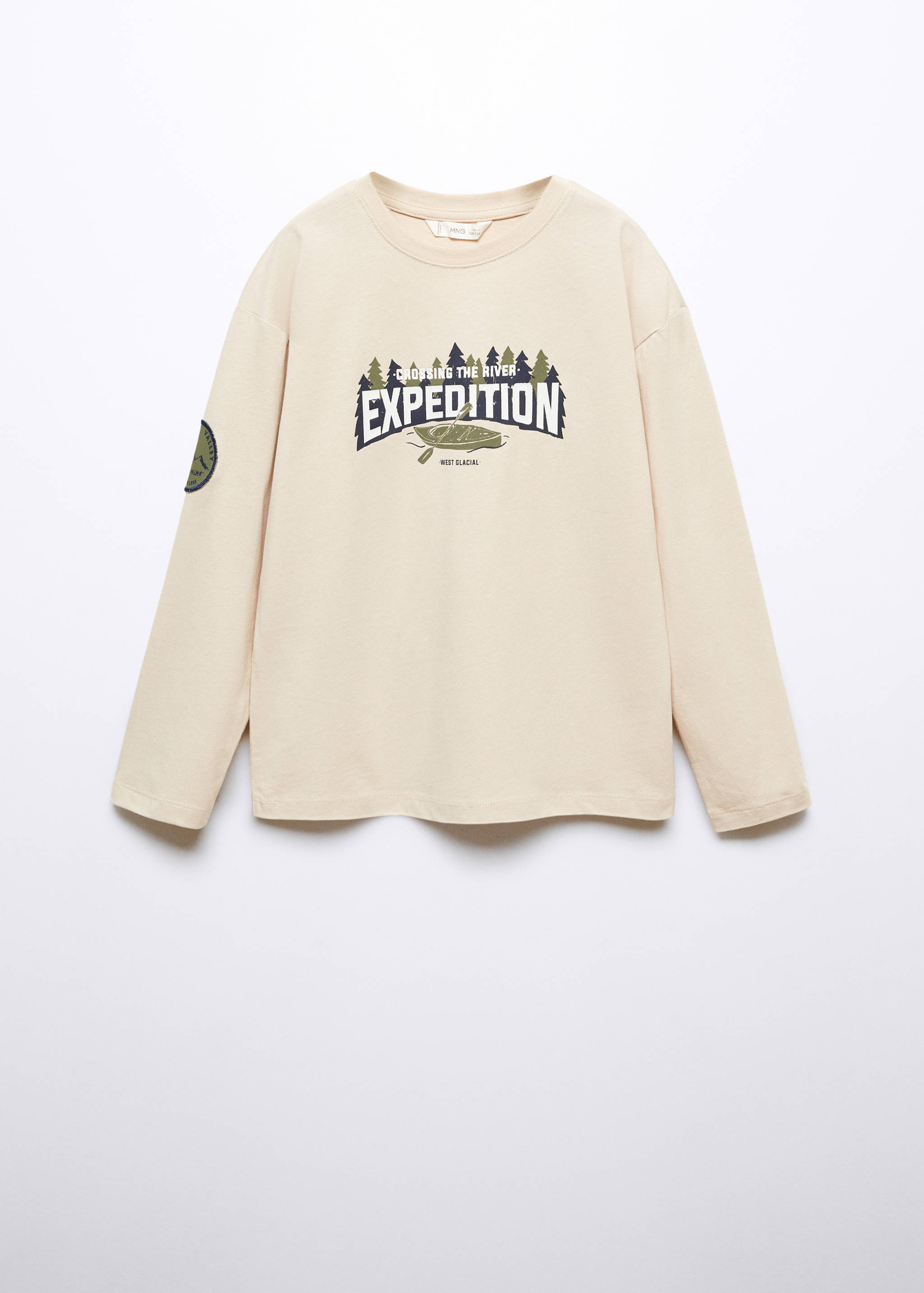 Langärmliges Print-T-Shirt - Artikel ohne Model